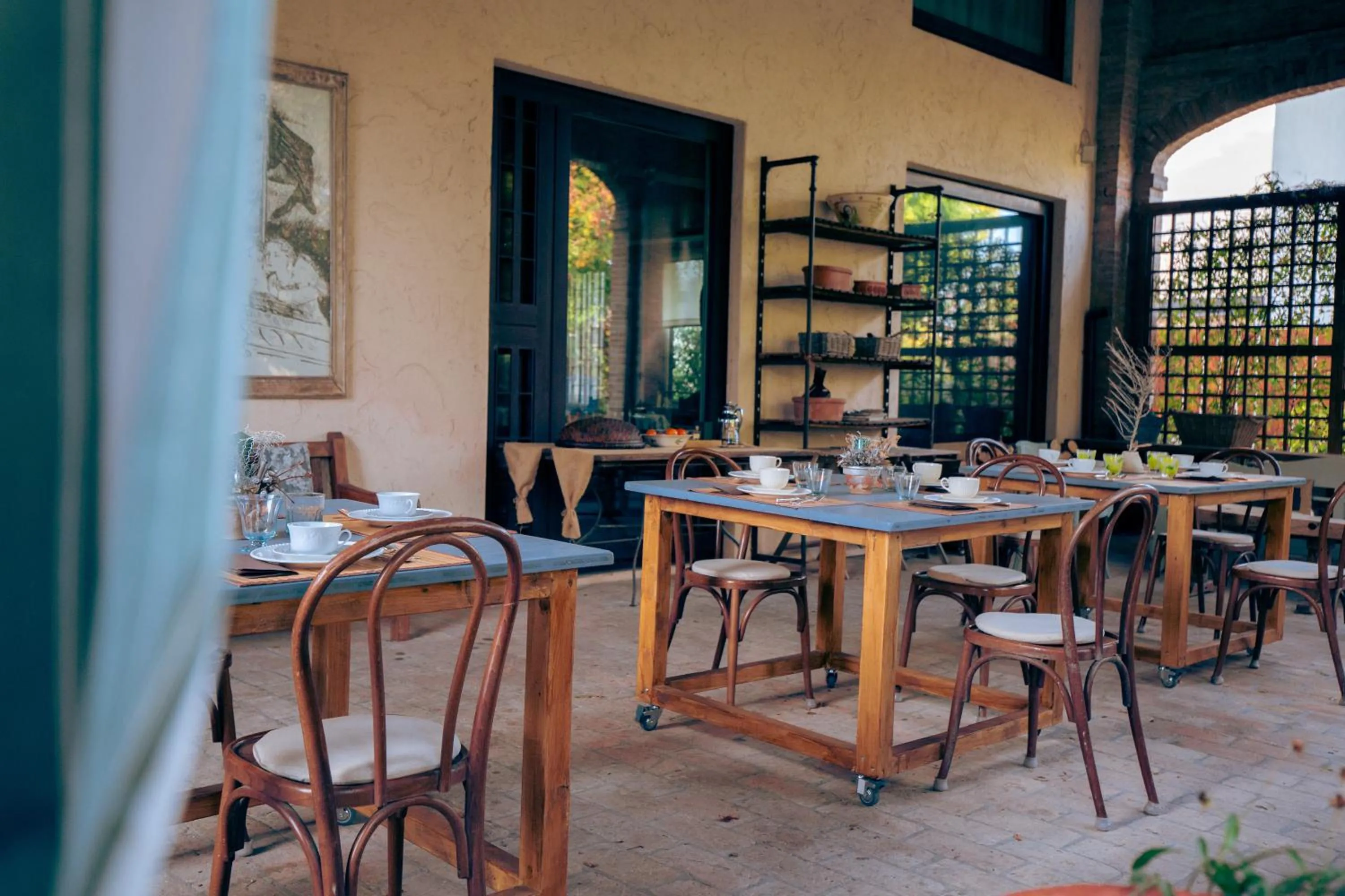 Dining area in La Luna nel Pozzo
