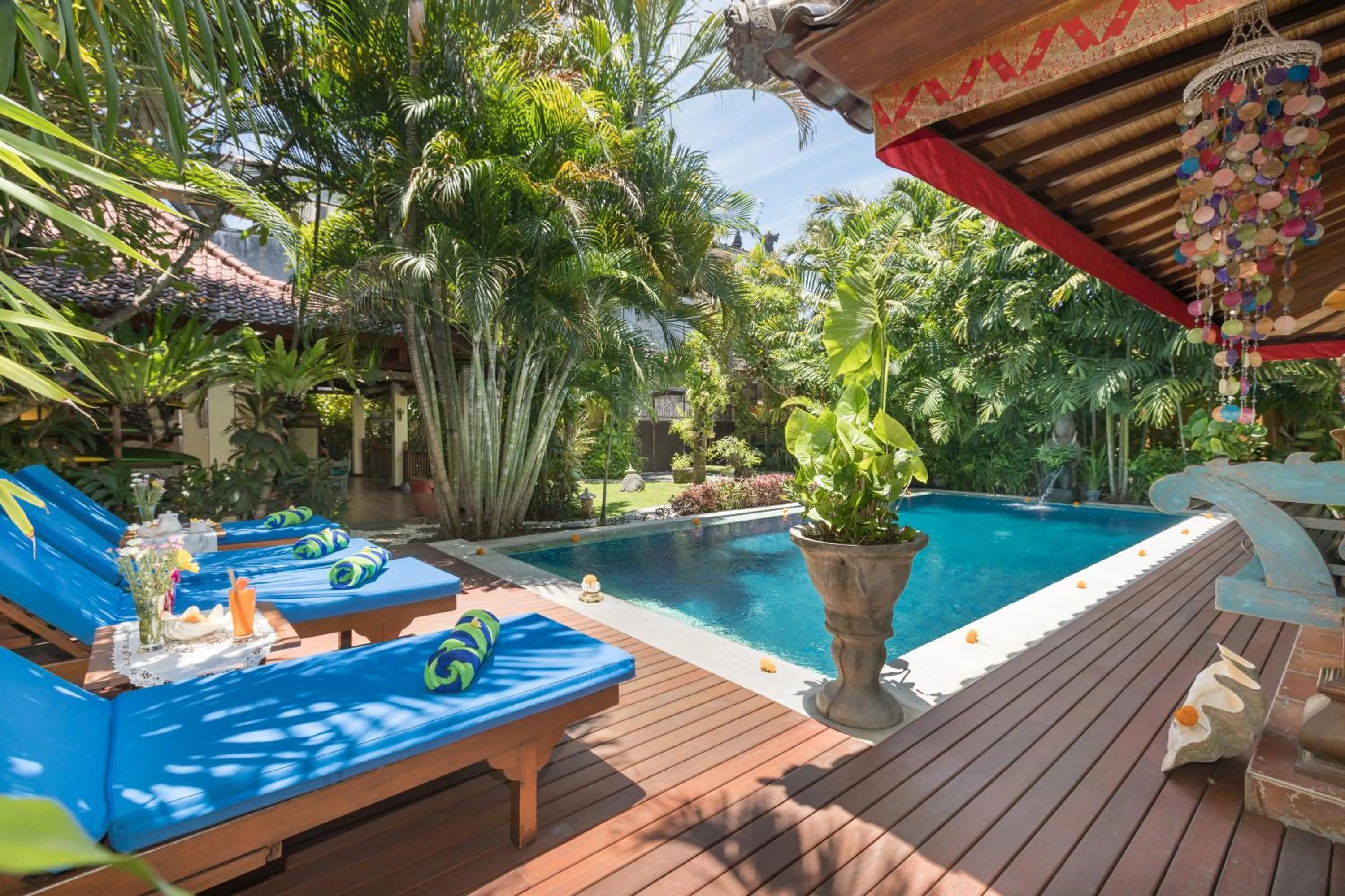 Swimming pool in Villa Kaja by Nagisa Bali