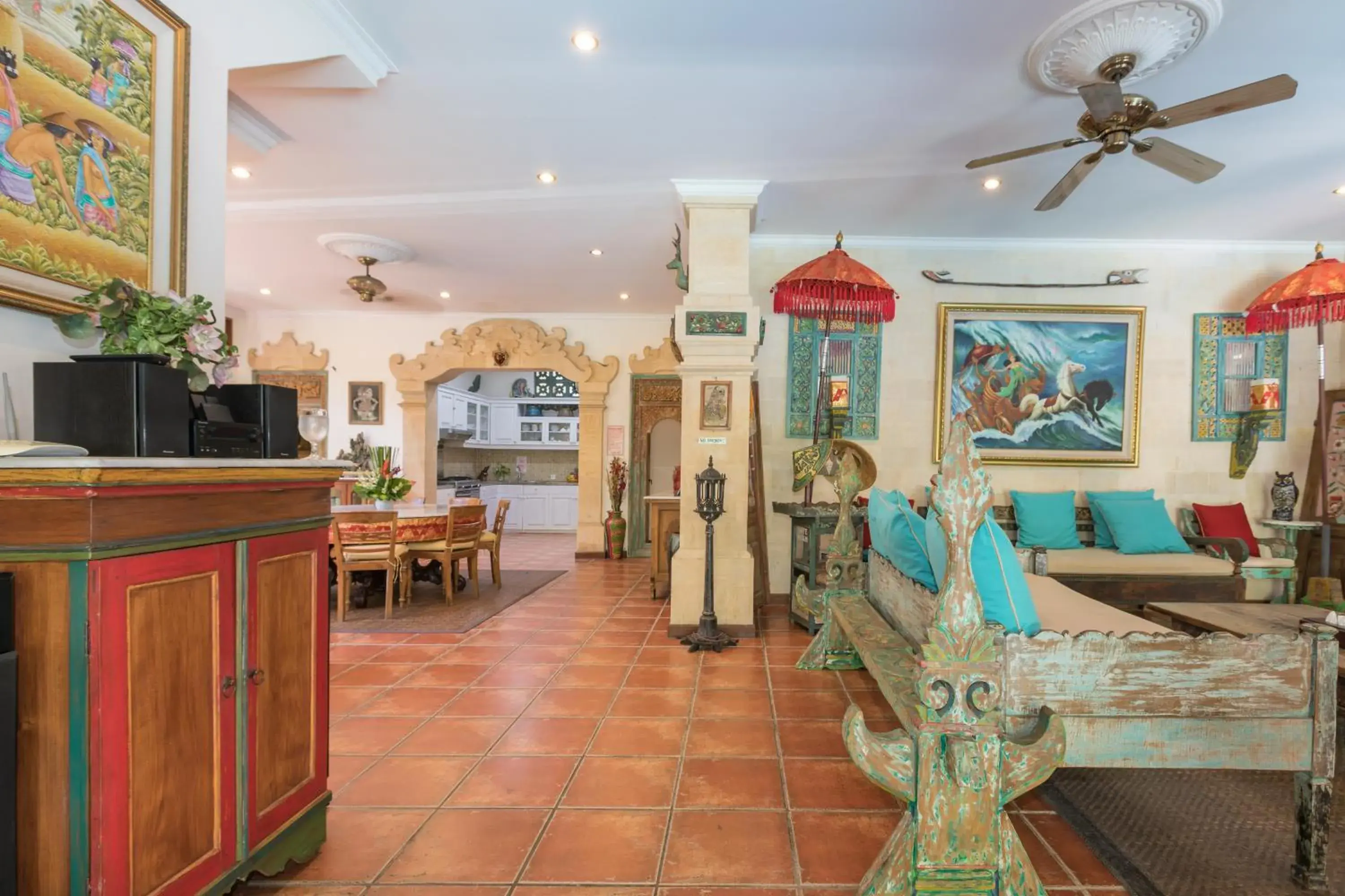 Lobby or reception in Villa Kaja by Nagisa Bali Lobby or reception in Villa Kaja by Nagisa Bali