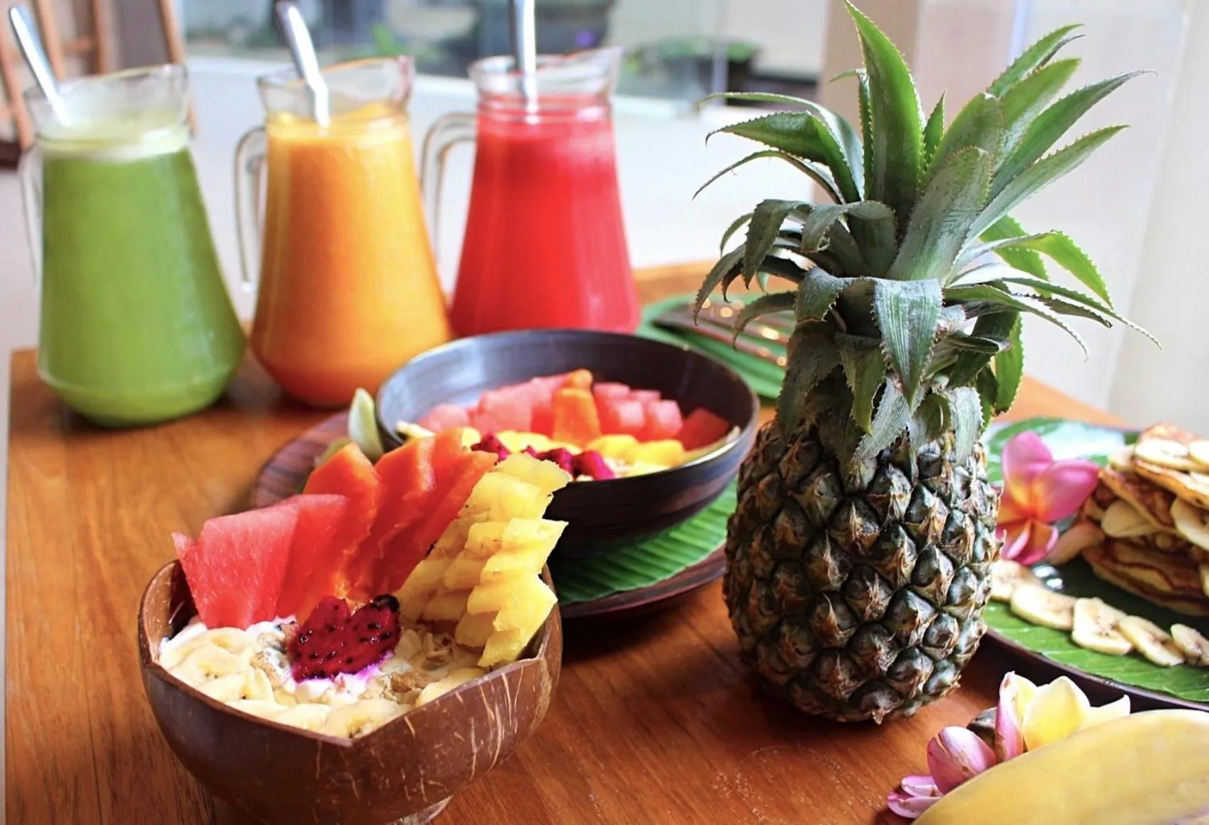 Food and drinks in Villa Kaja by Nagisa Bali