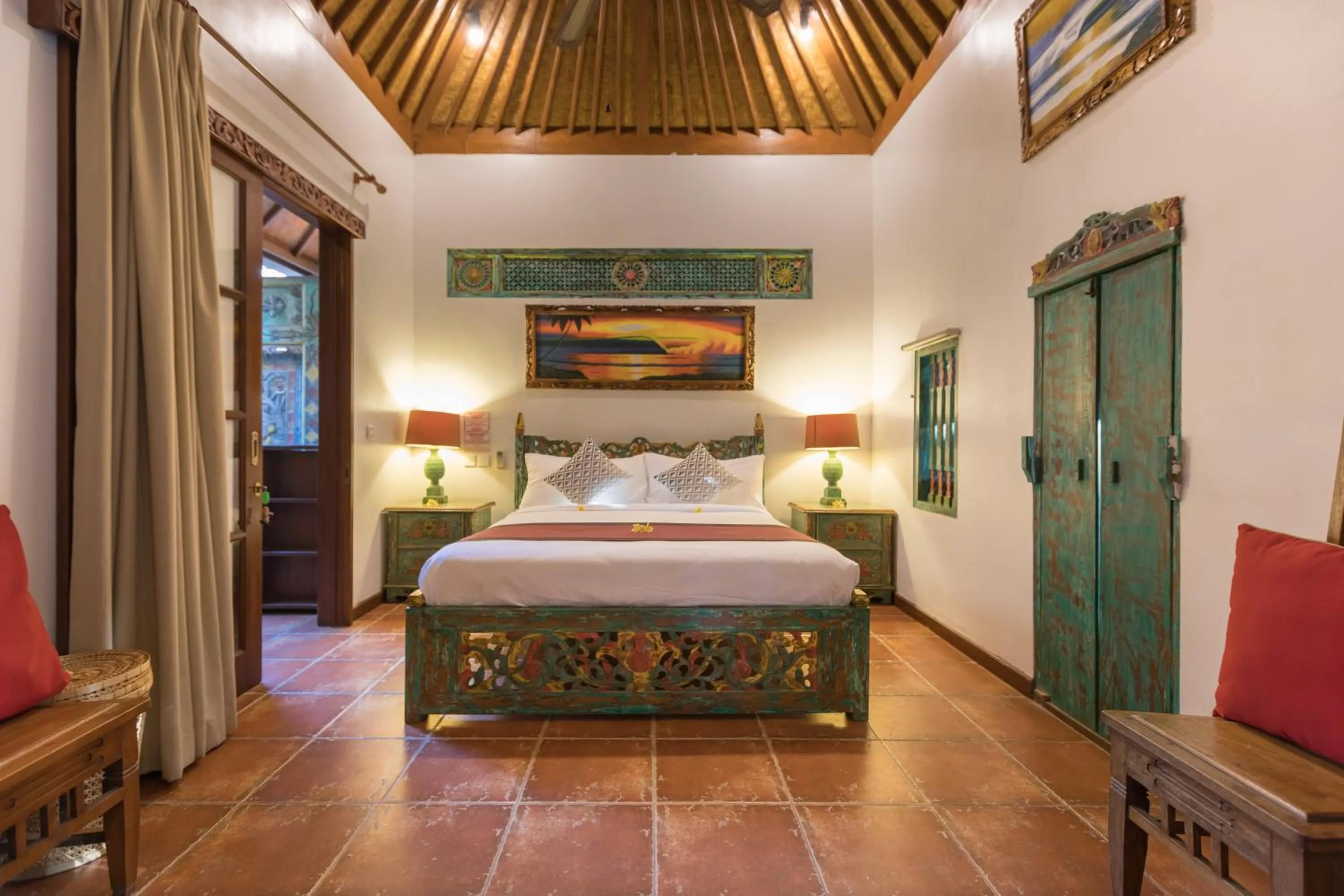 Bedroom, Bed in Villa Kaja by Nagisa Bali