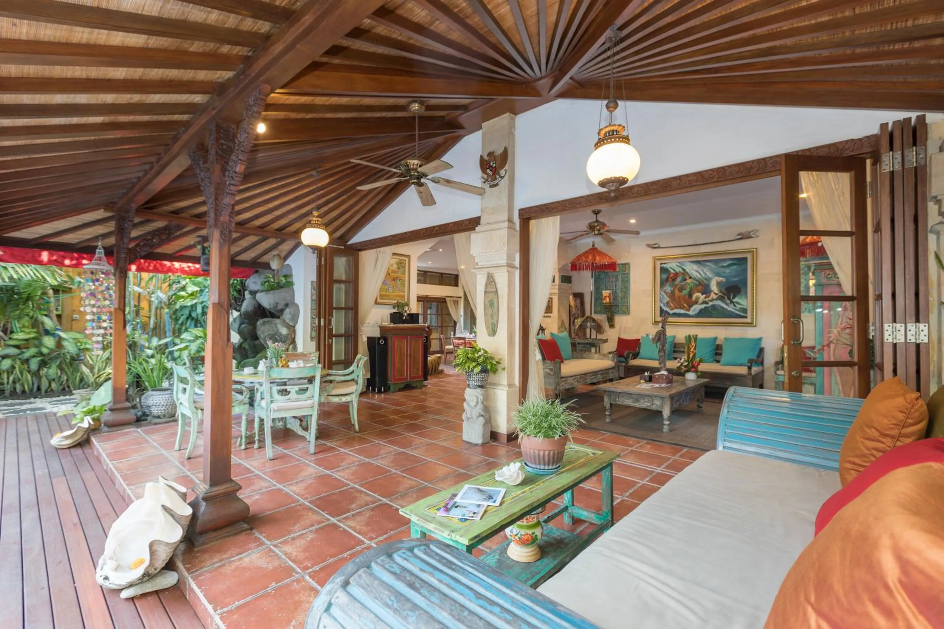 Lobby or reception in Villa Kaja by Nagisa Bali