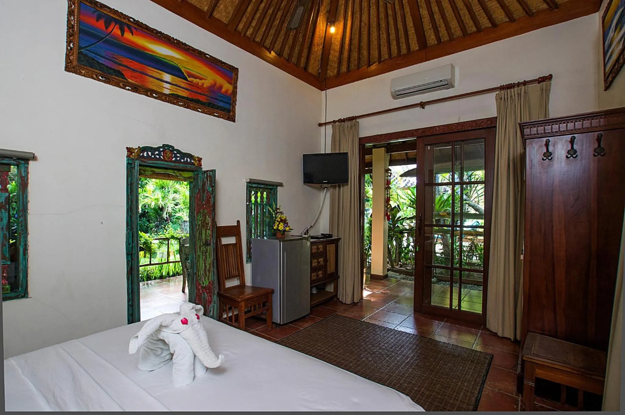 Bed in Villa Kaja by Nagisa Bali