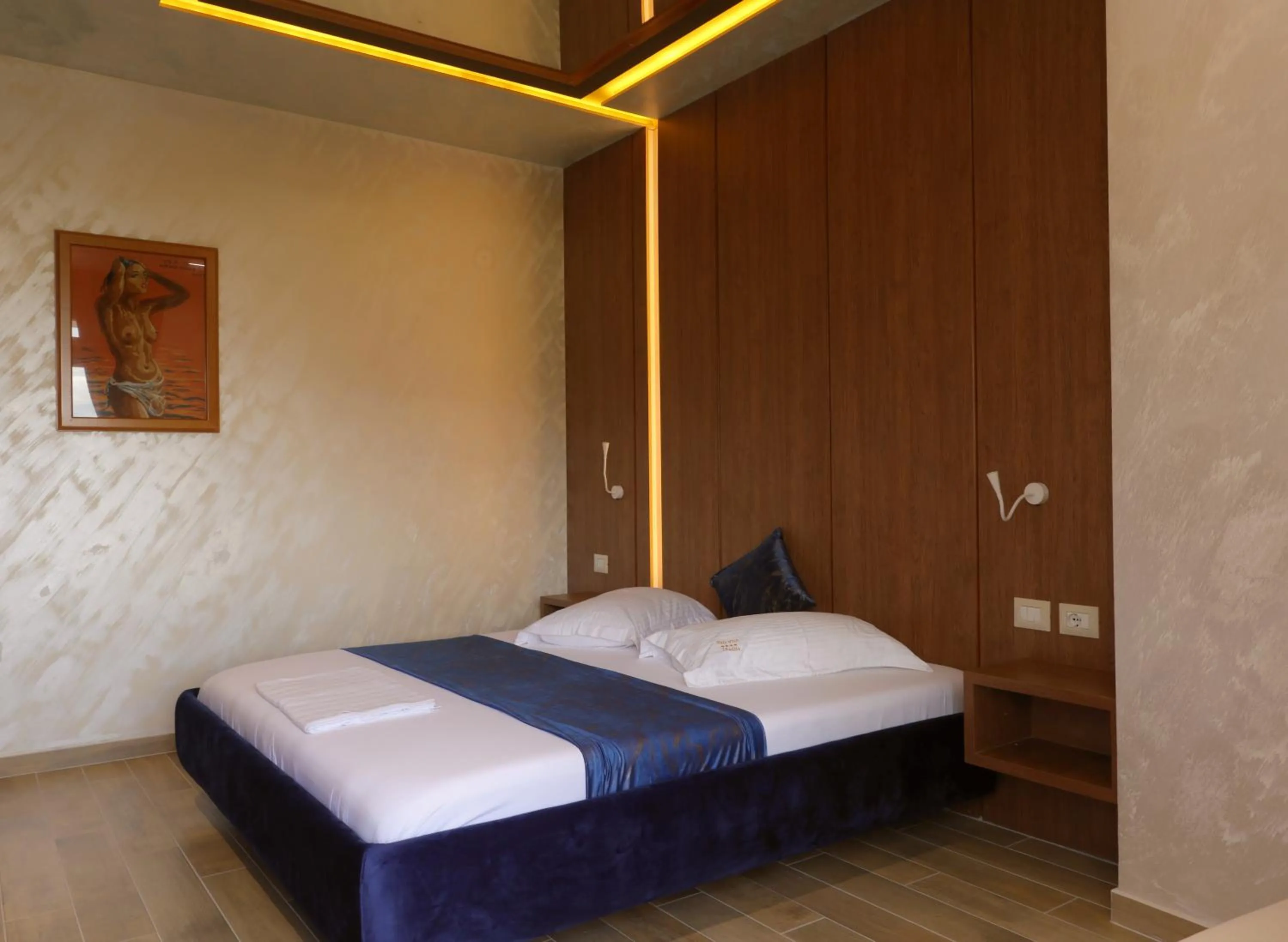 Bedroom, Bed in Vila One Beach Hotel