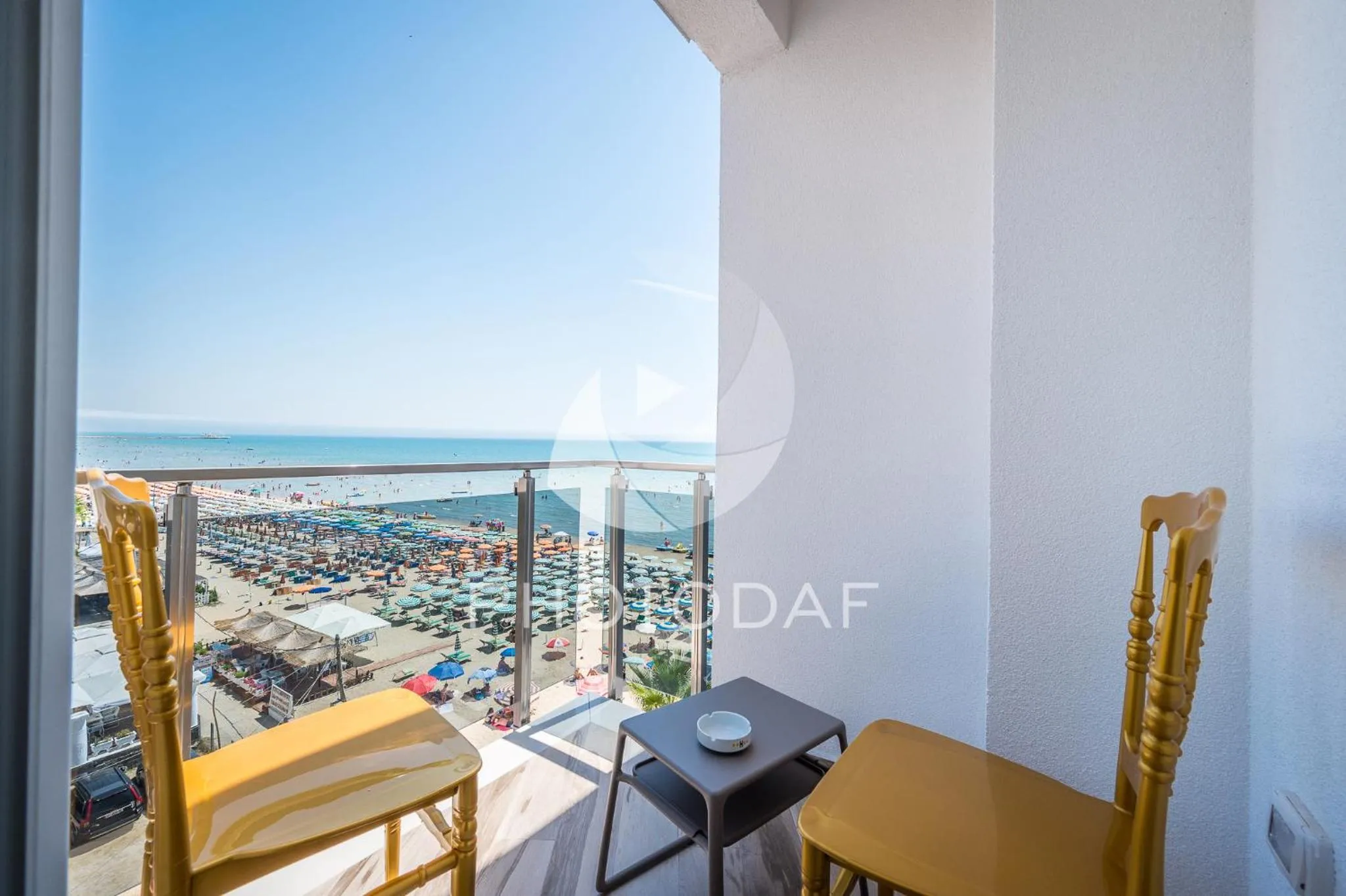 Sea view in Vila One Beach Hotel