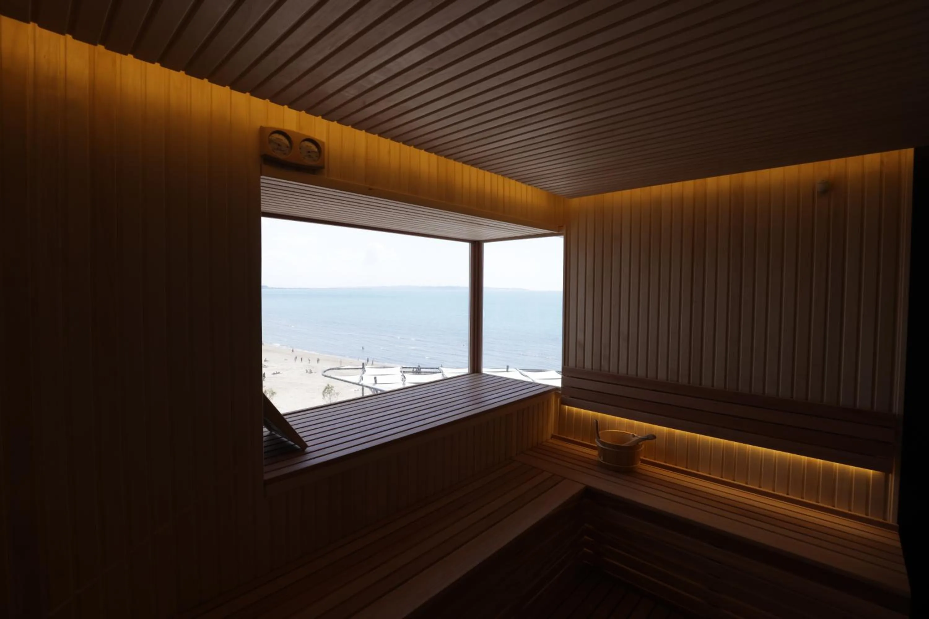 Sea view in Vila One Beach Hotel