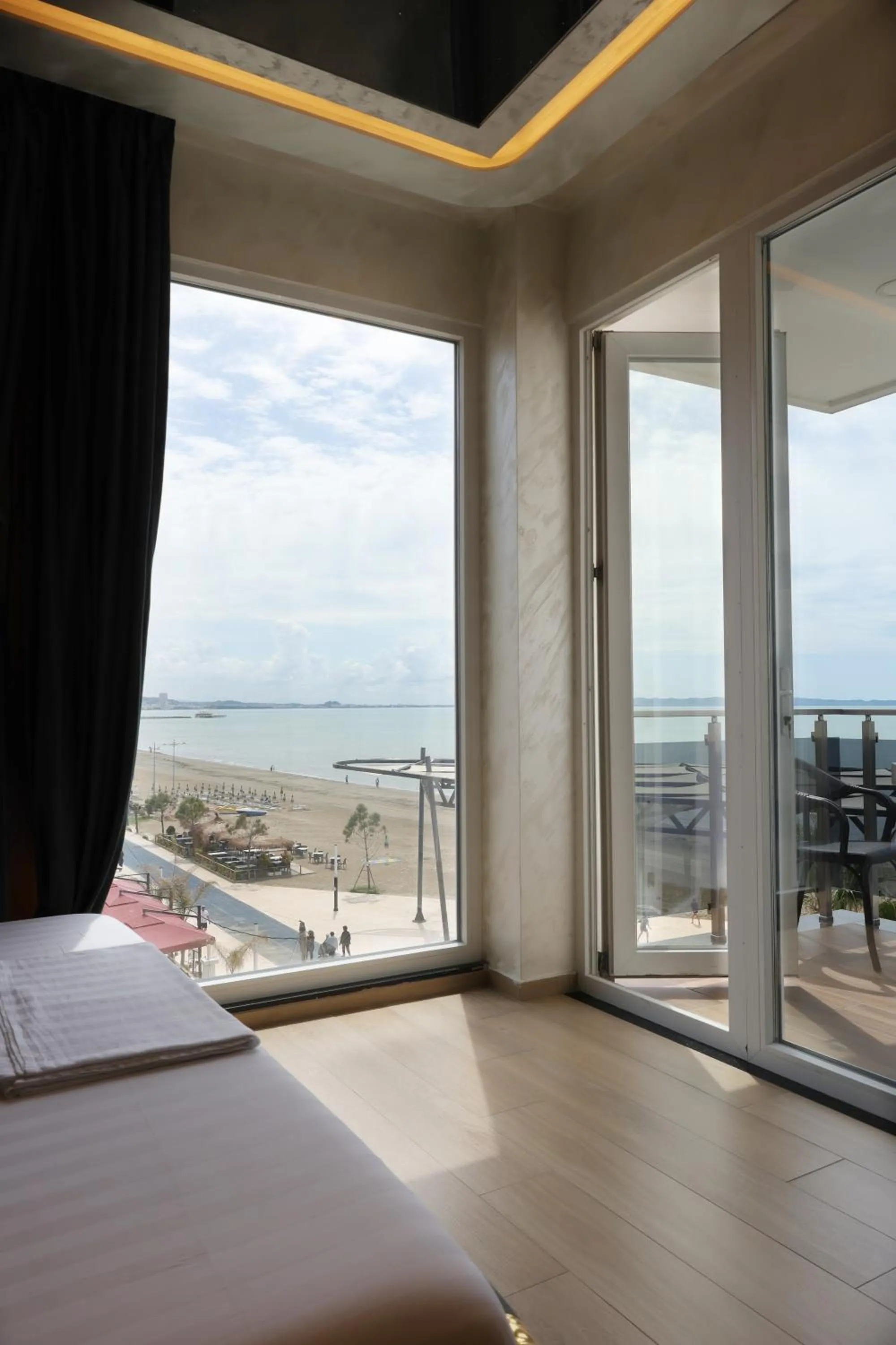 View (from property/room), Bed in Vila One Beach Hotel