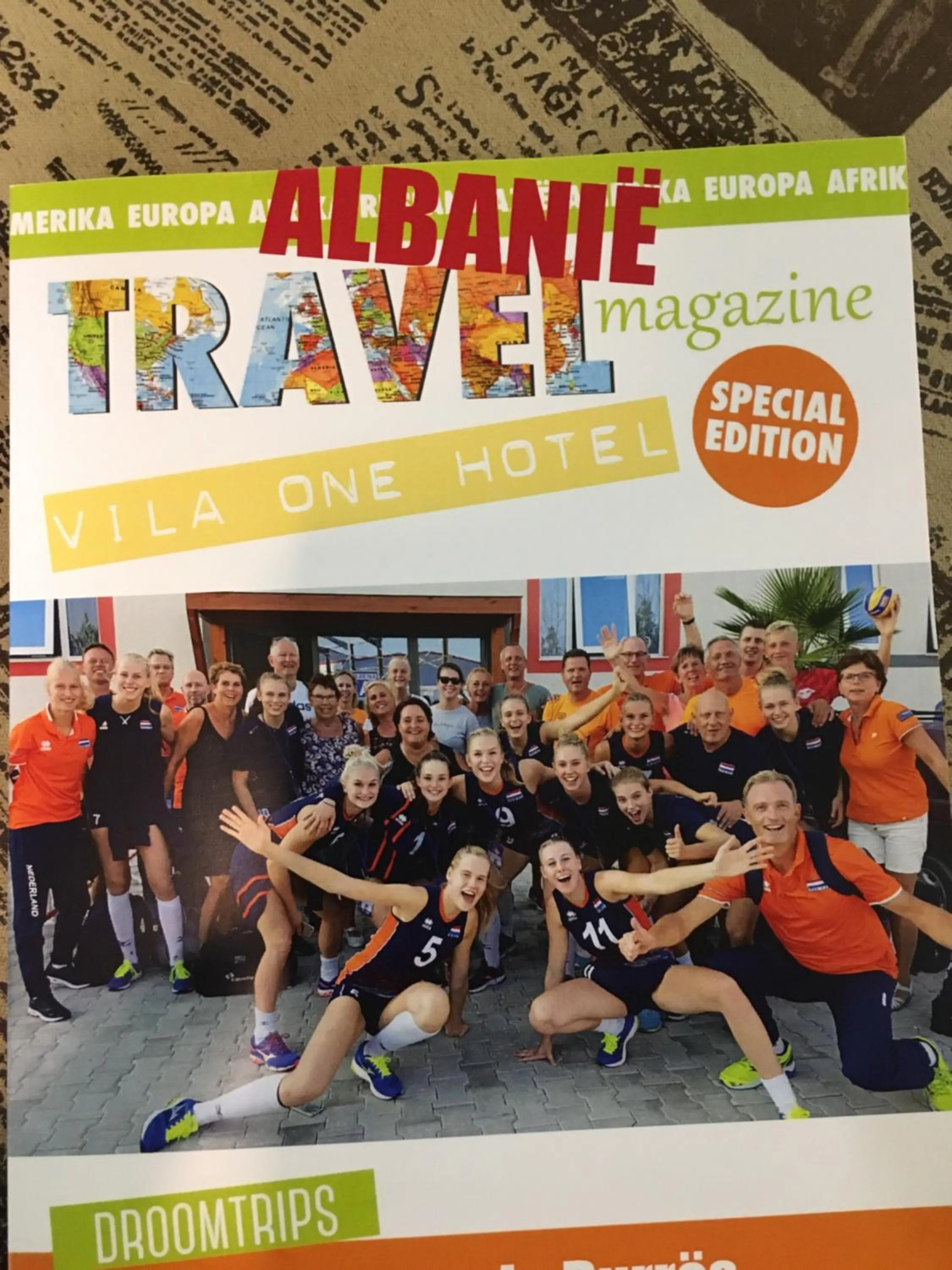 People in Vila One Beach Hotel