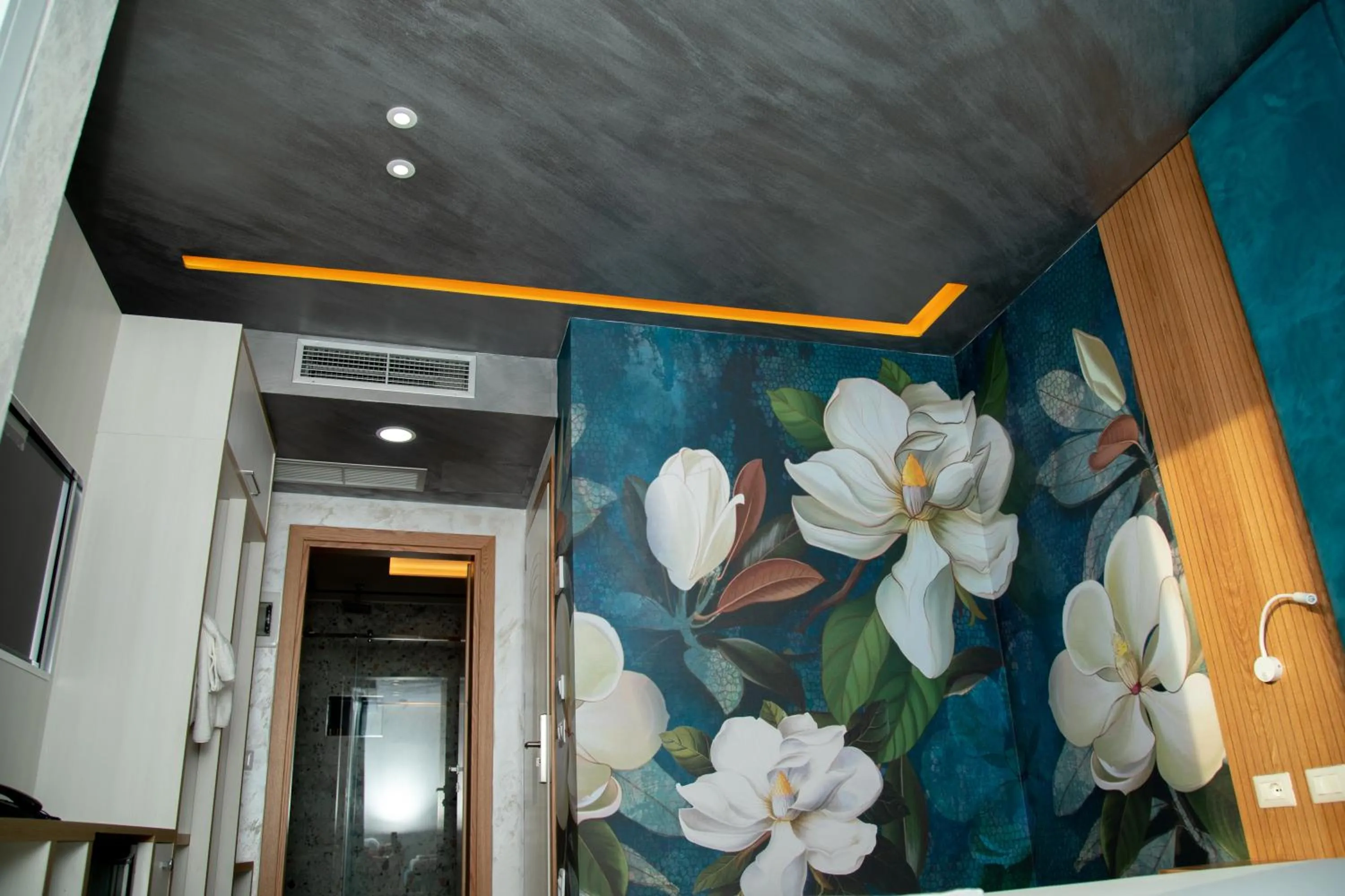 Decorative detail in Vila One Beach Hotel