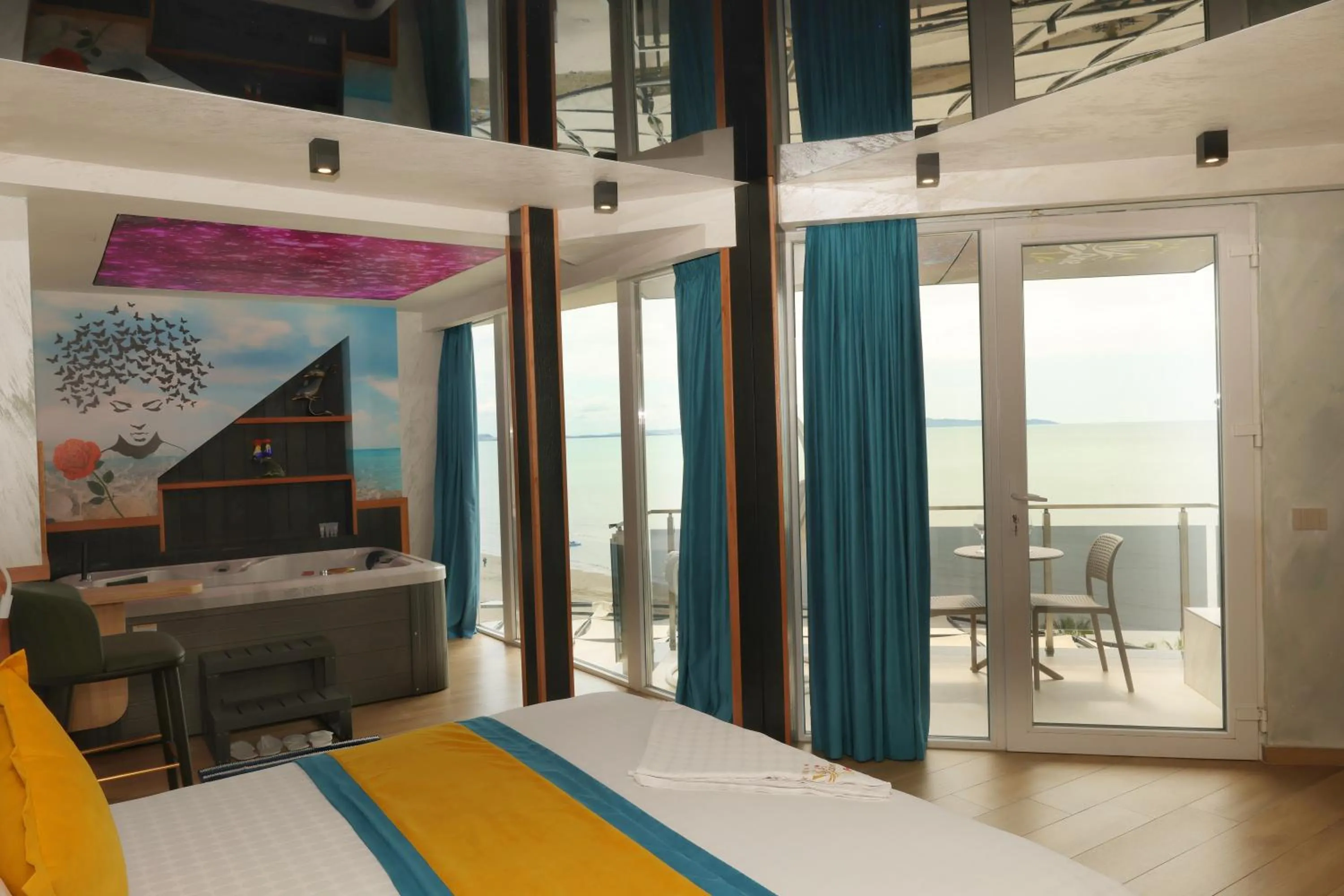 Photo of the whole room, Bed in Vila One Beach Hotel