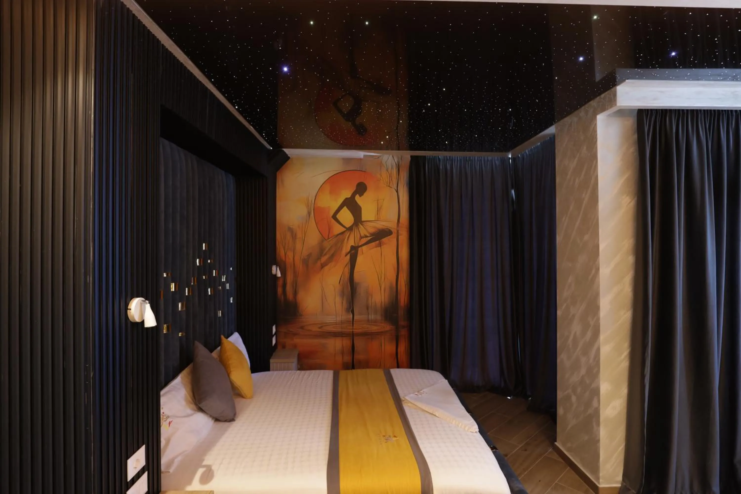 Bedroom, Bed in Vila One Beach Hotel