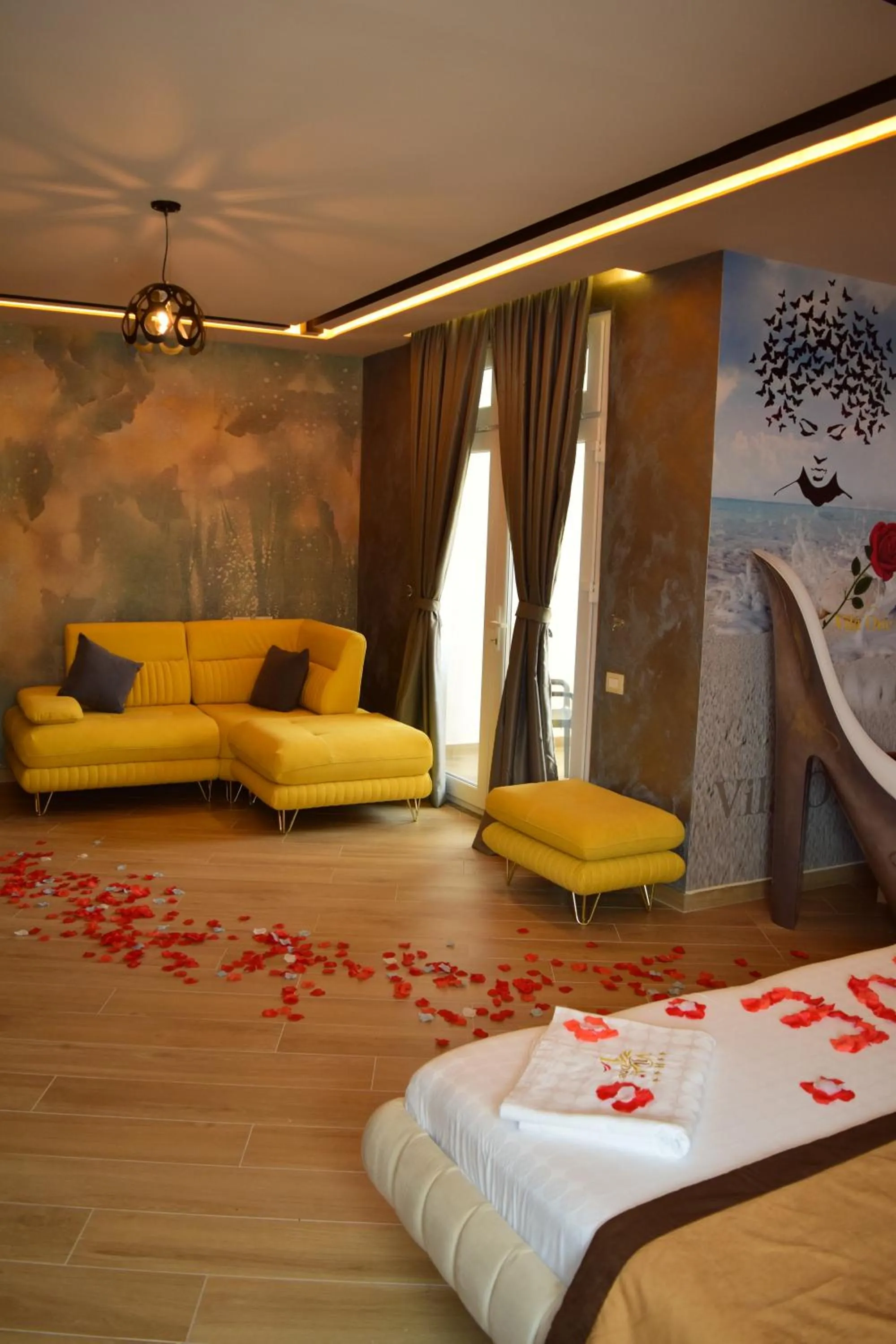 Living room in Vila One Beach Hotel