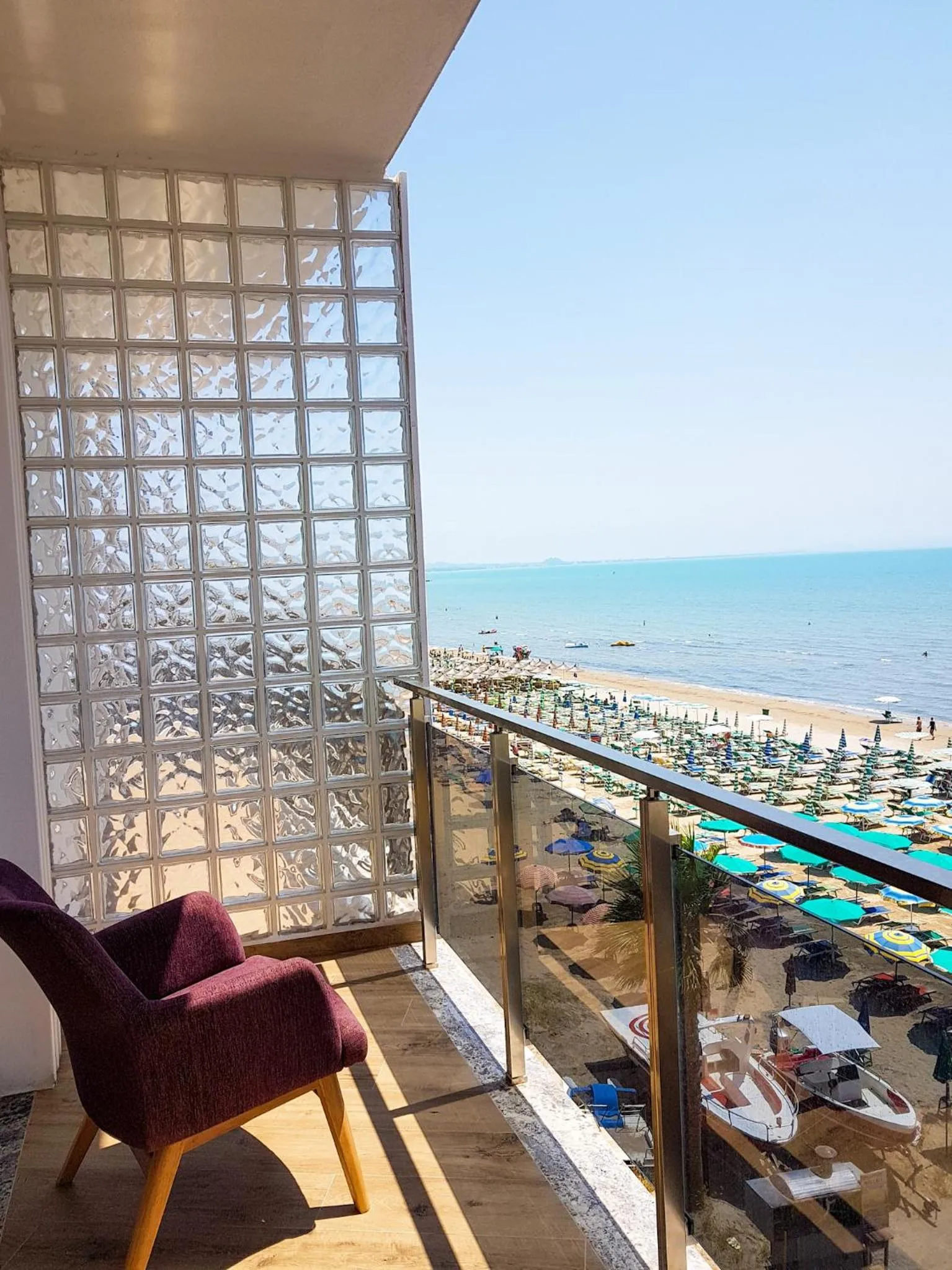 Sea view in Vila One Beach Hotel