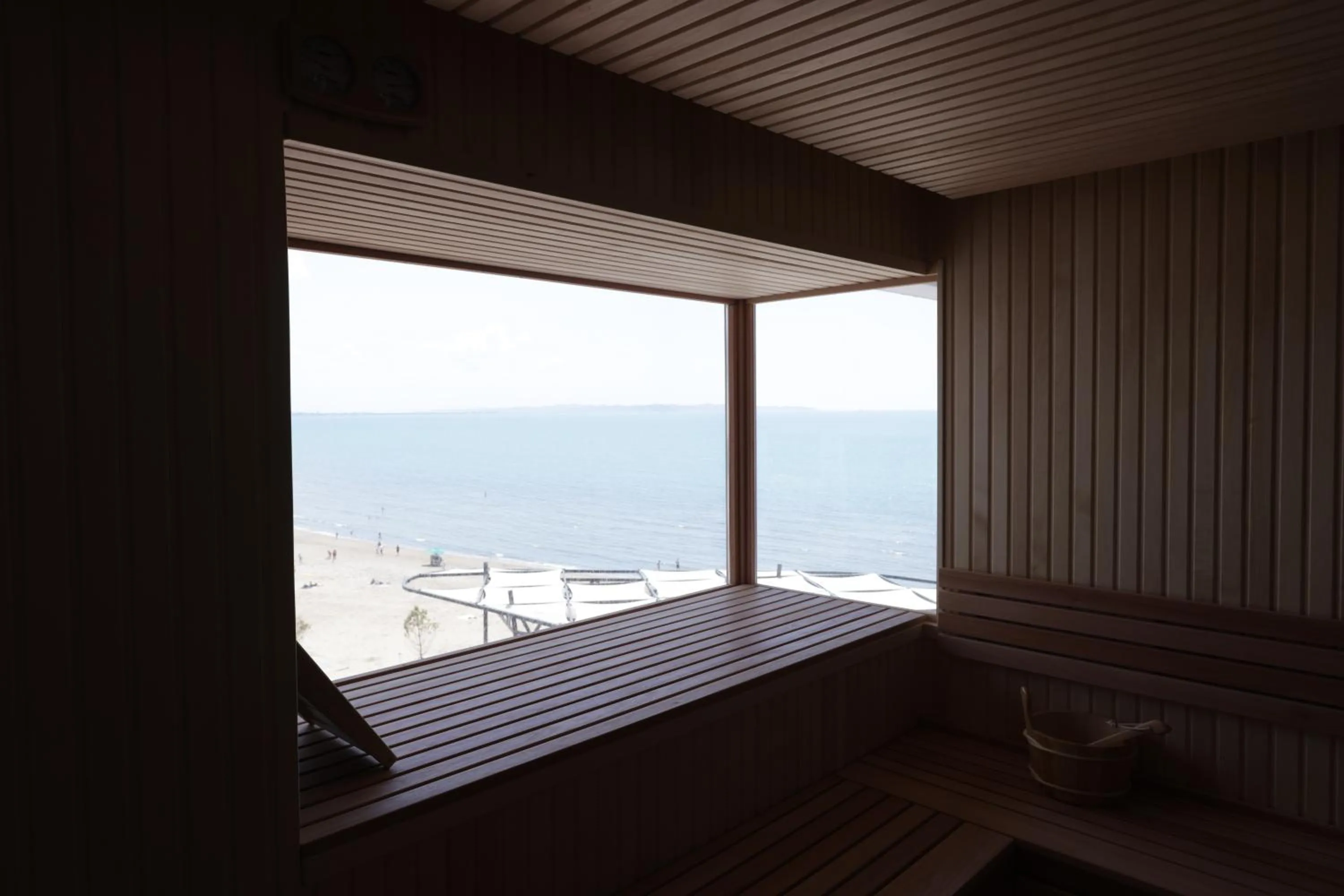 Sea view in Vila One Beach Hotel