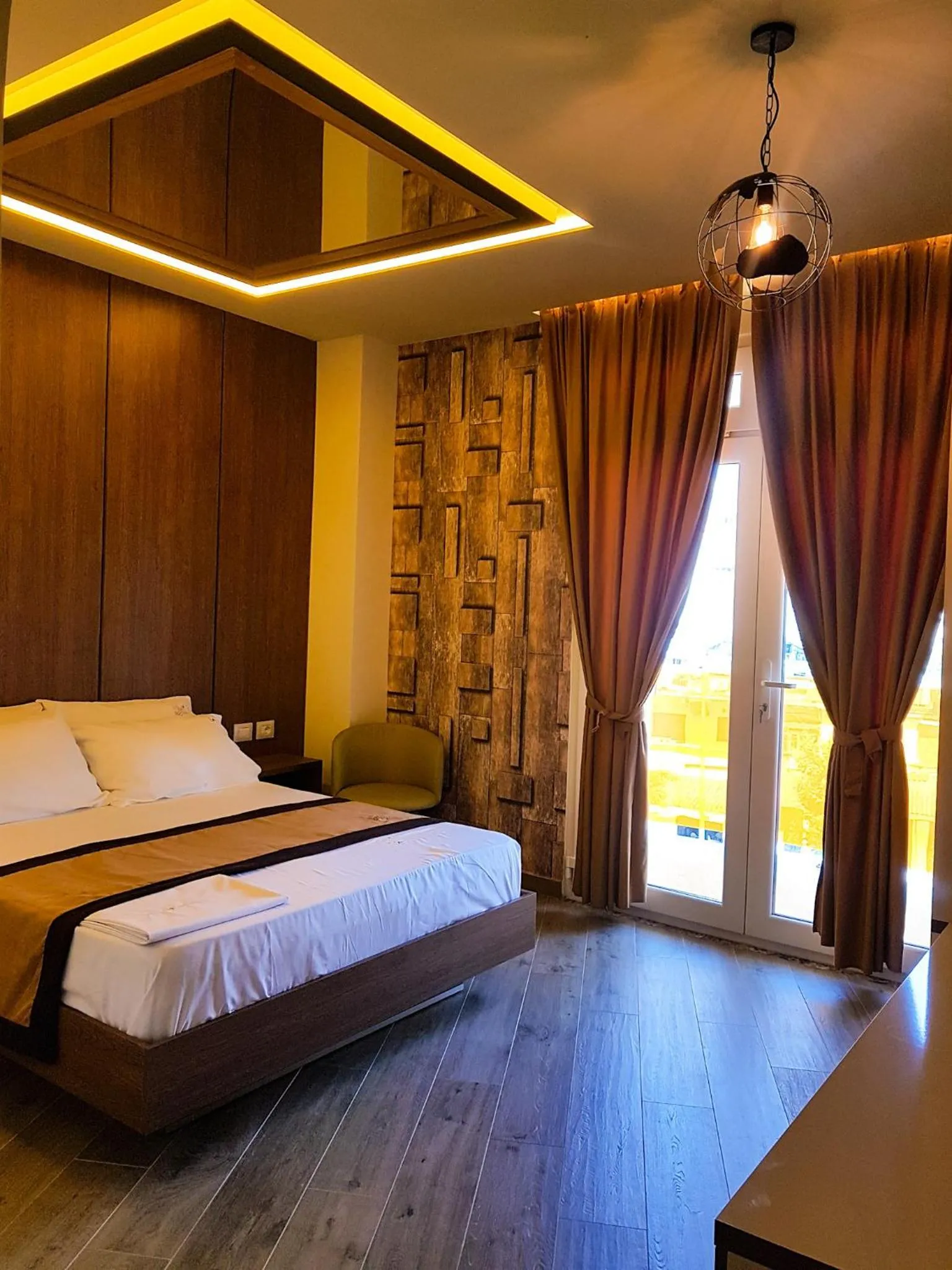 Bedroom, Bed in Vila One Beach Hotel