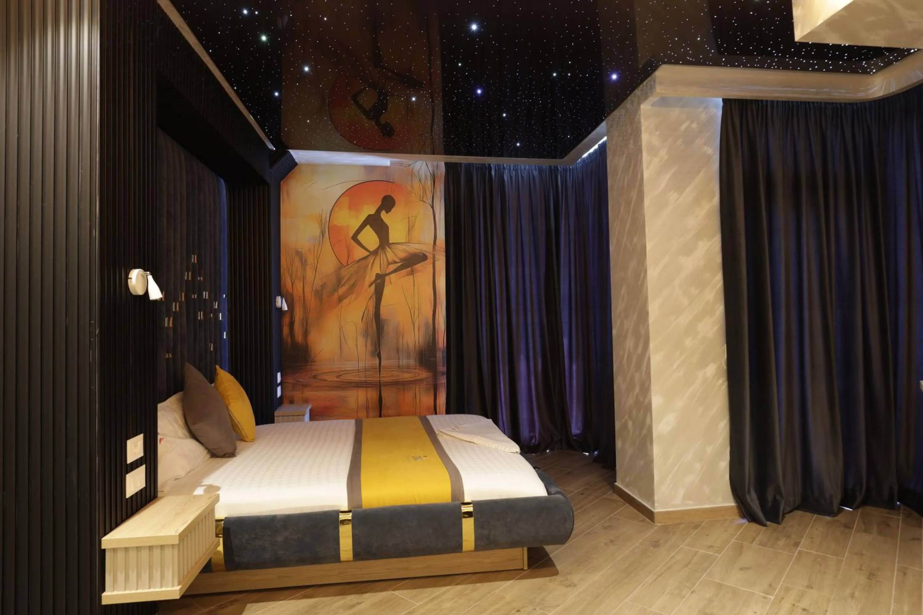 Bedroom, Bed in Vila One Beach Hotel