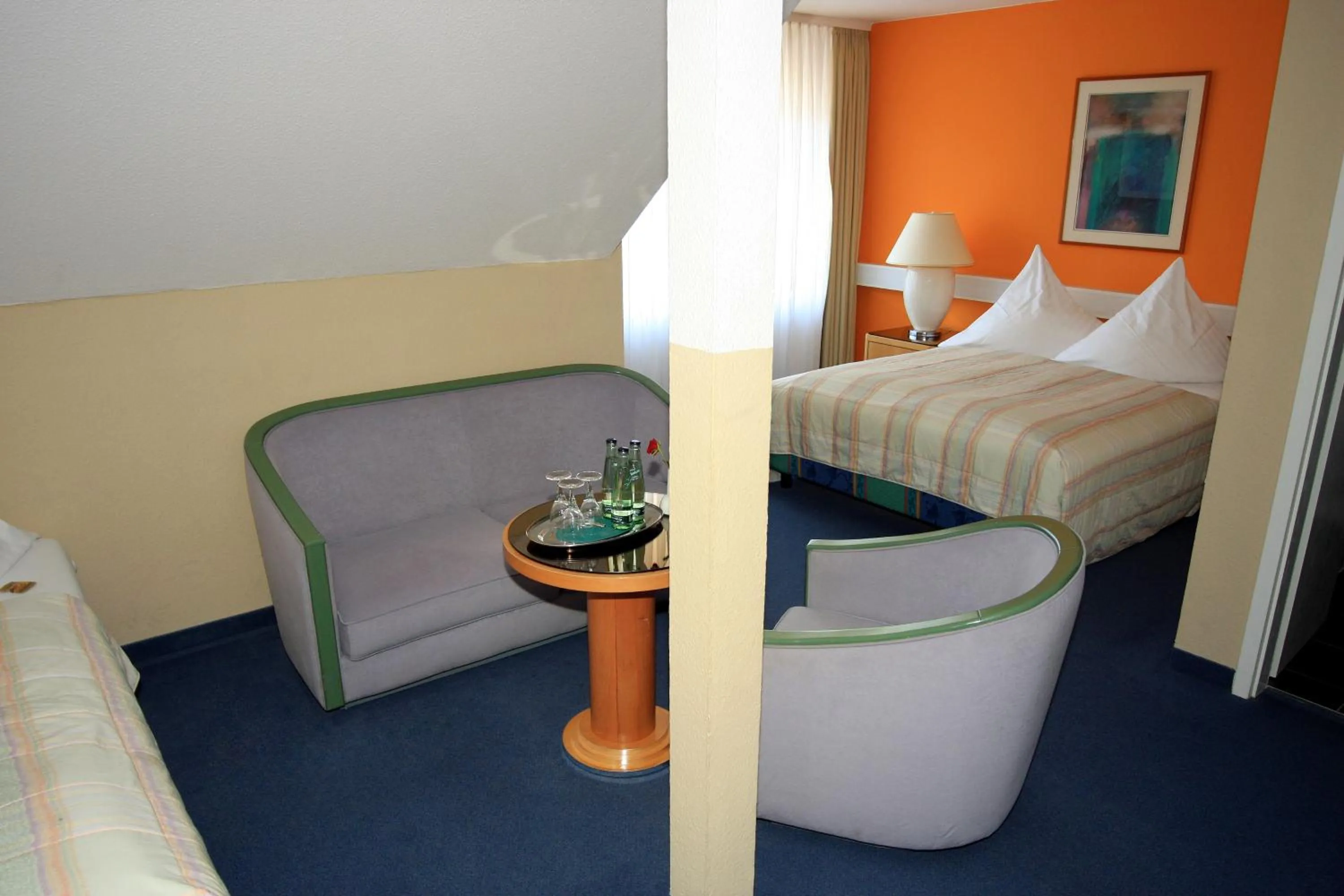 Photo of the whole room, Bed in Ilmenauer Hof