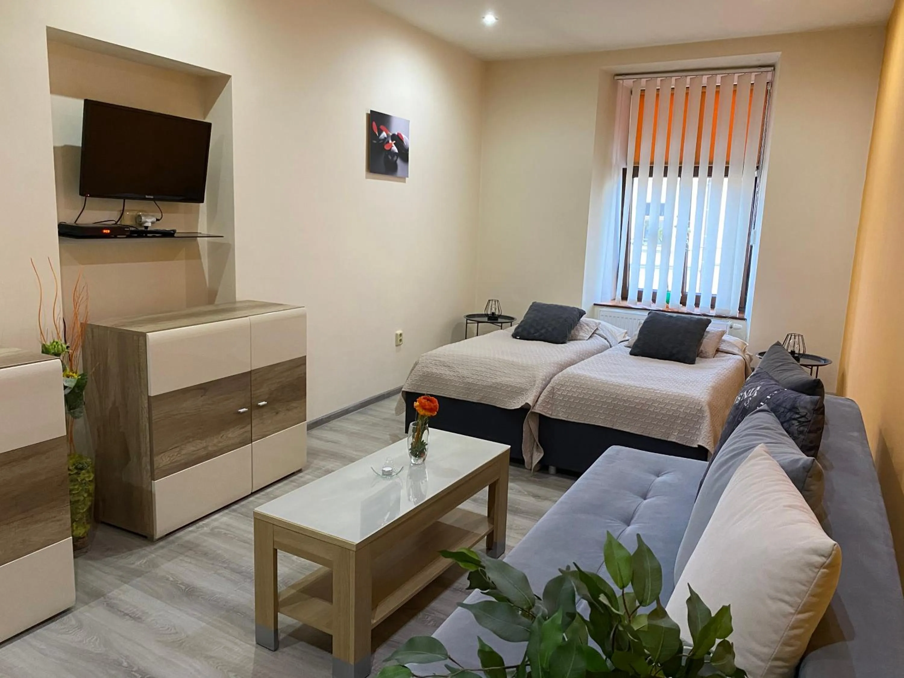 Bed in Penzión Hradby