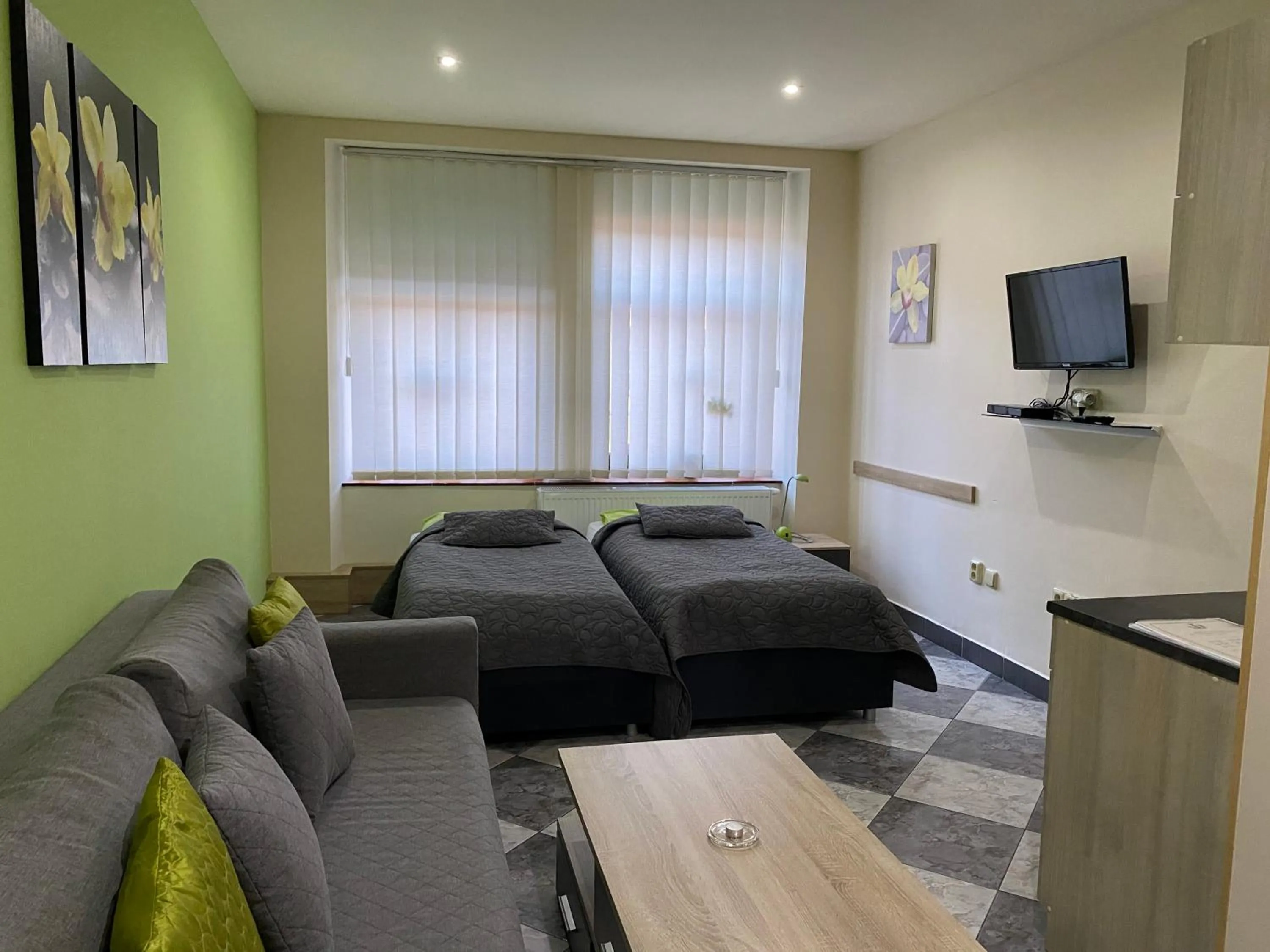 Bed in Penzión Hradby