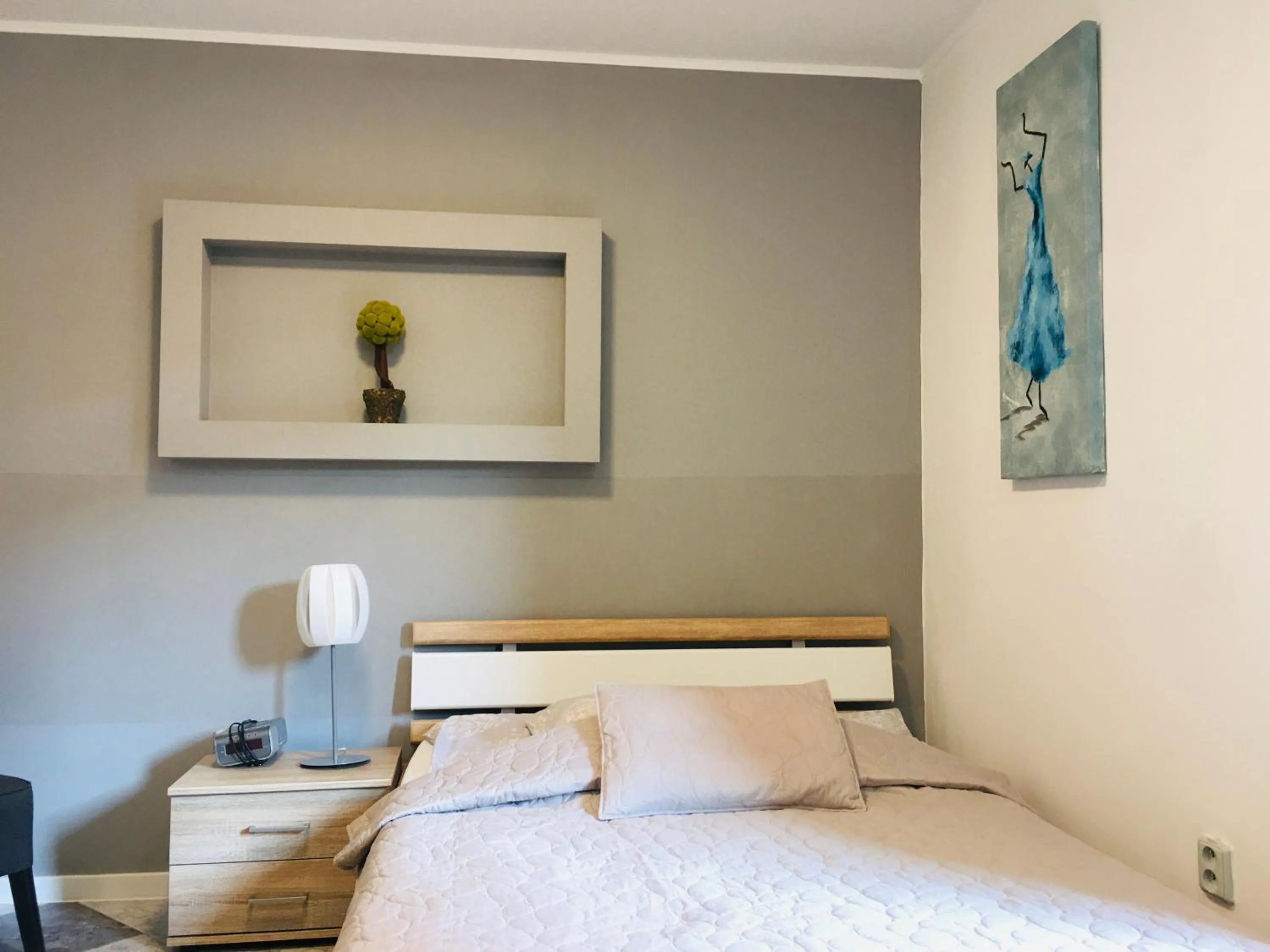 Bed in Penzión Hradby