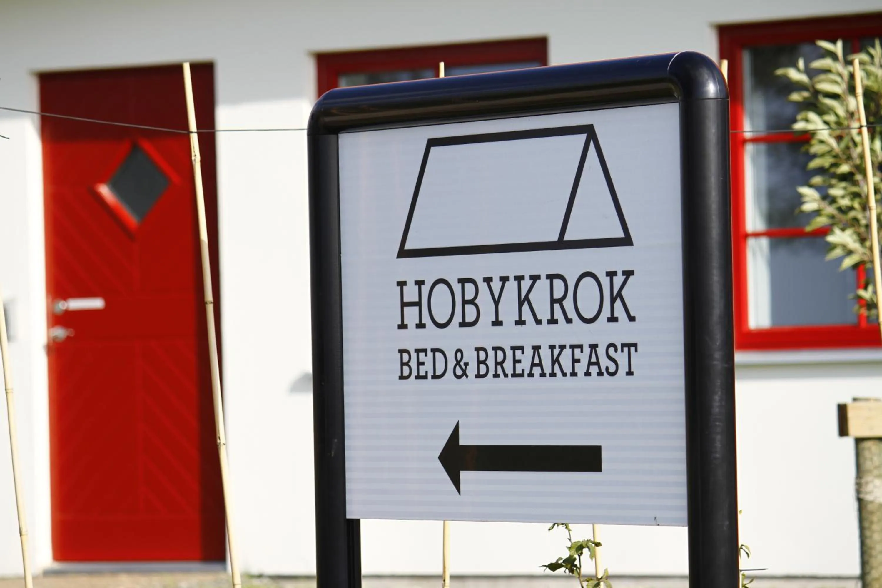 Logo/Certificate/Sign in Hobykrok B&B