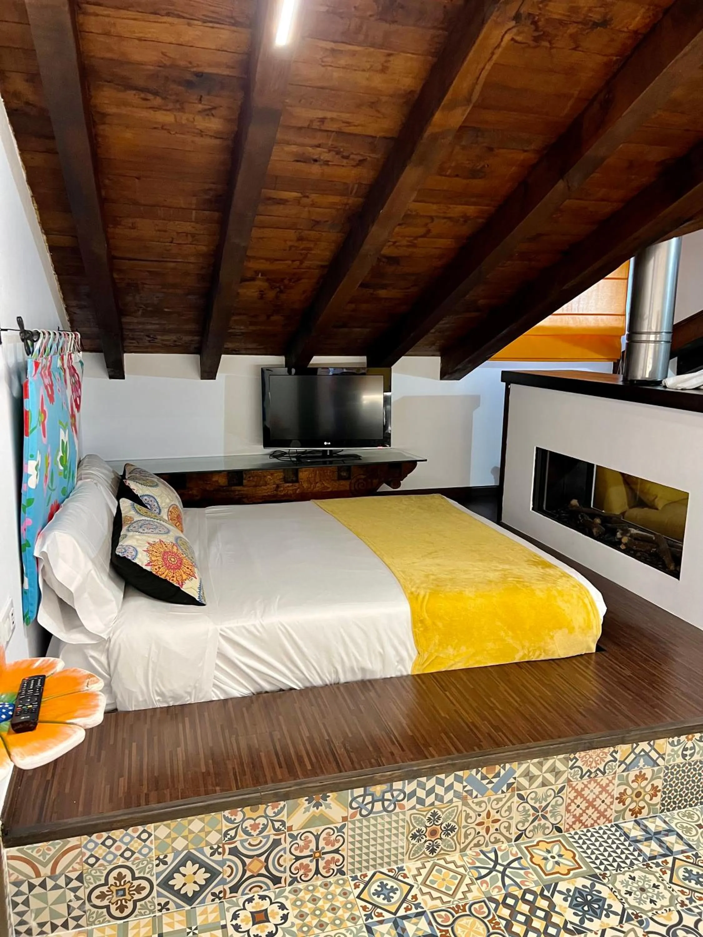 Bed in Posada la Leyenda