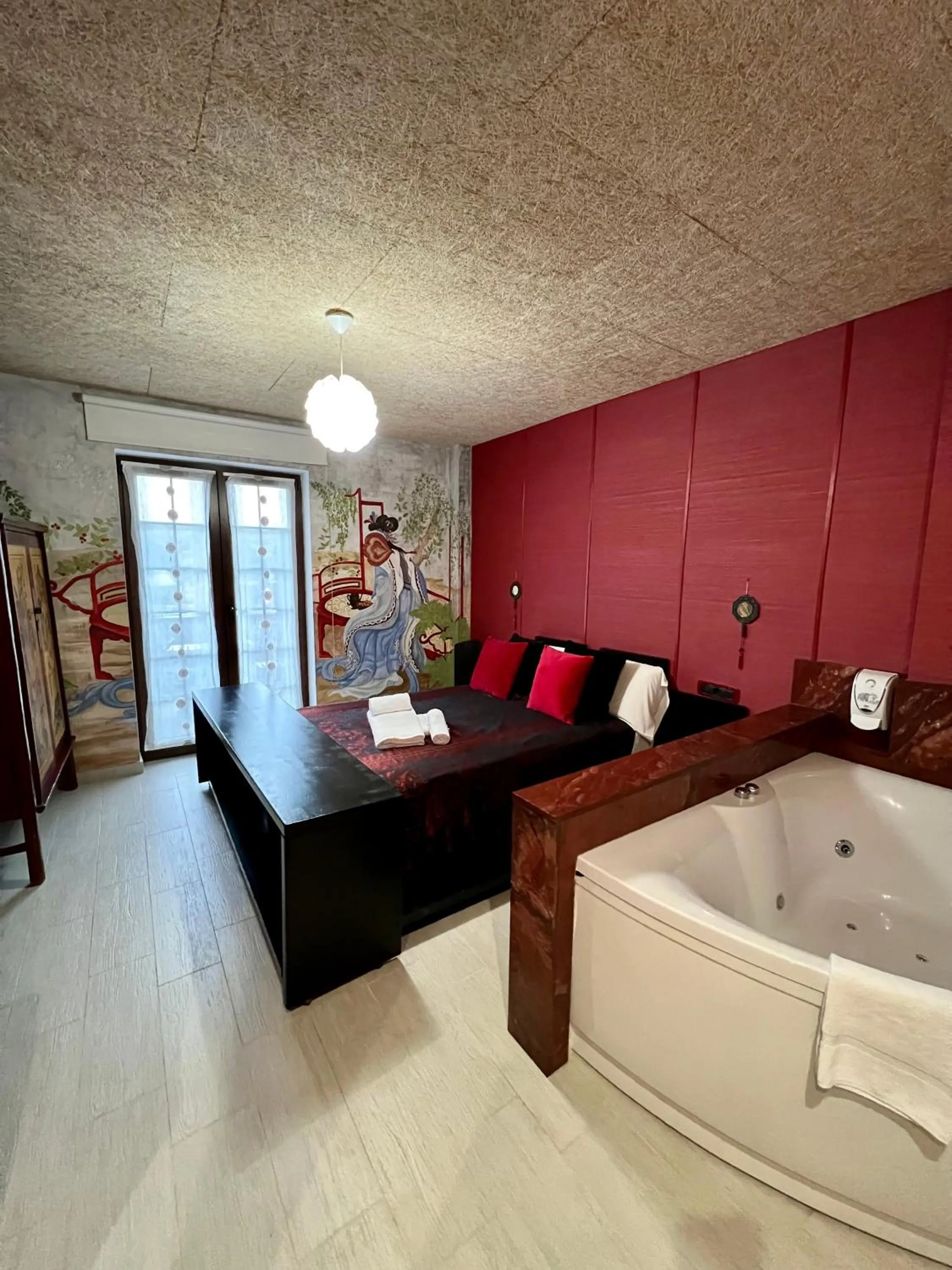 Hot Tub, Bed in Posada la Leyenda