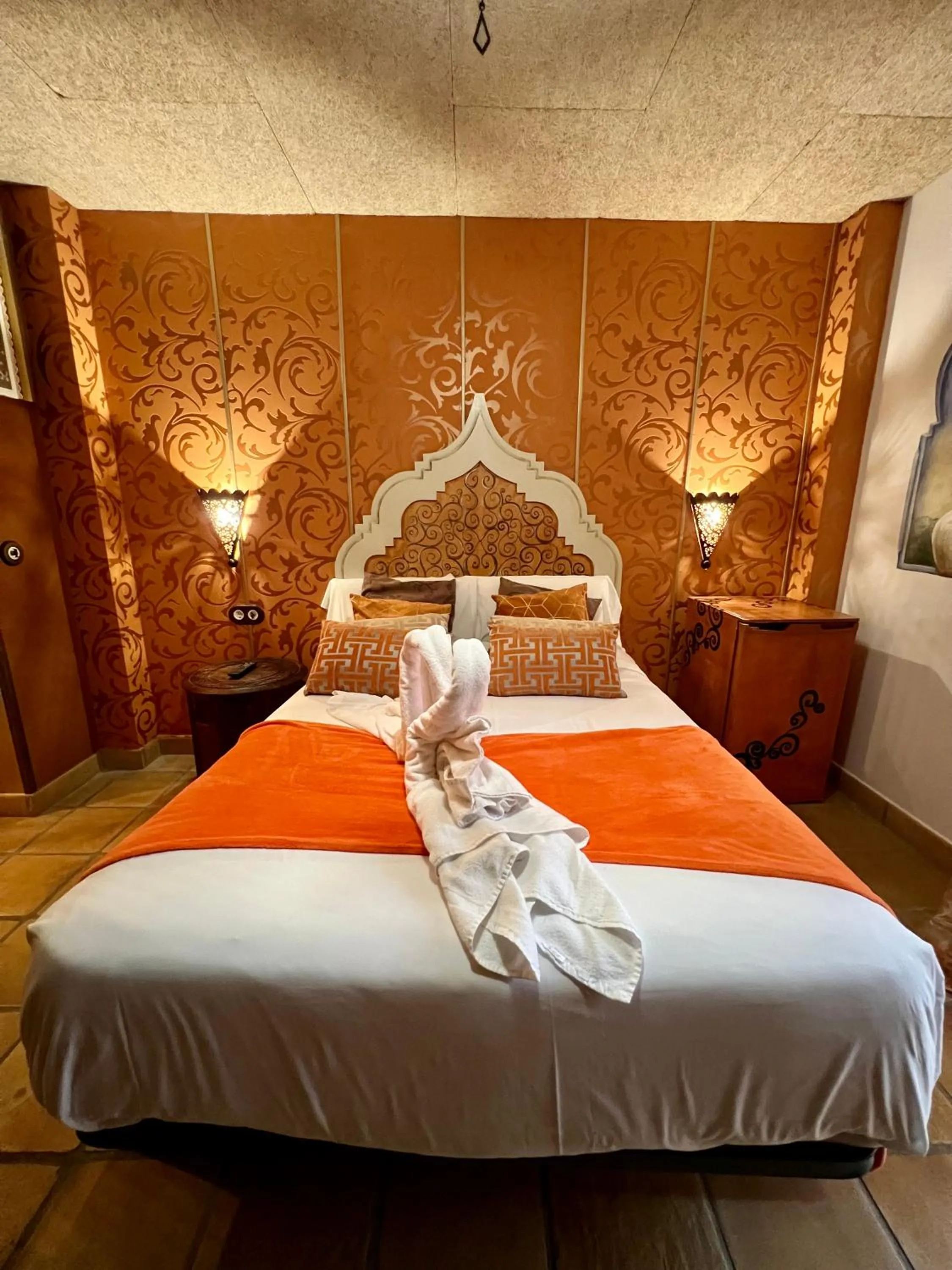 Bed in Posada la Leyenda