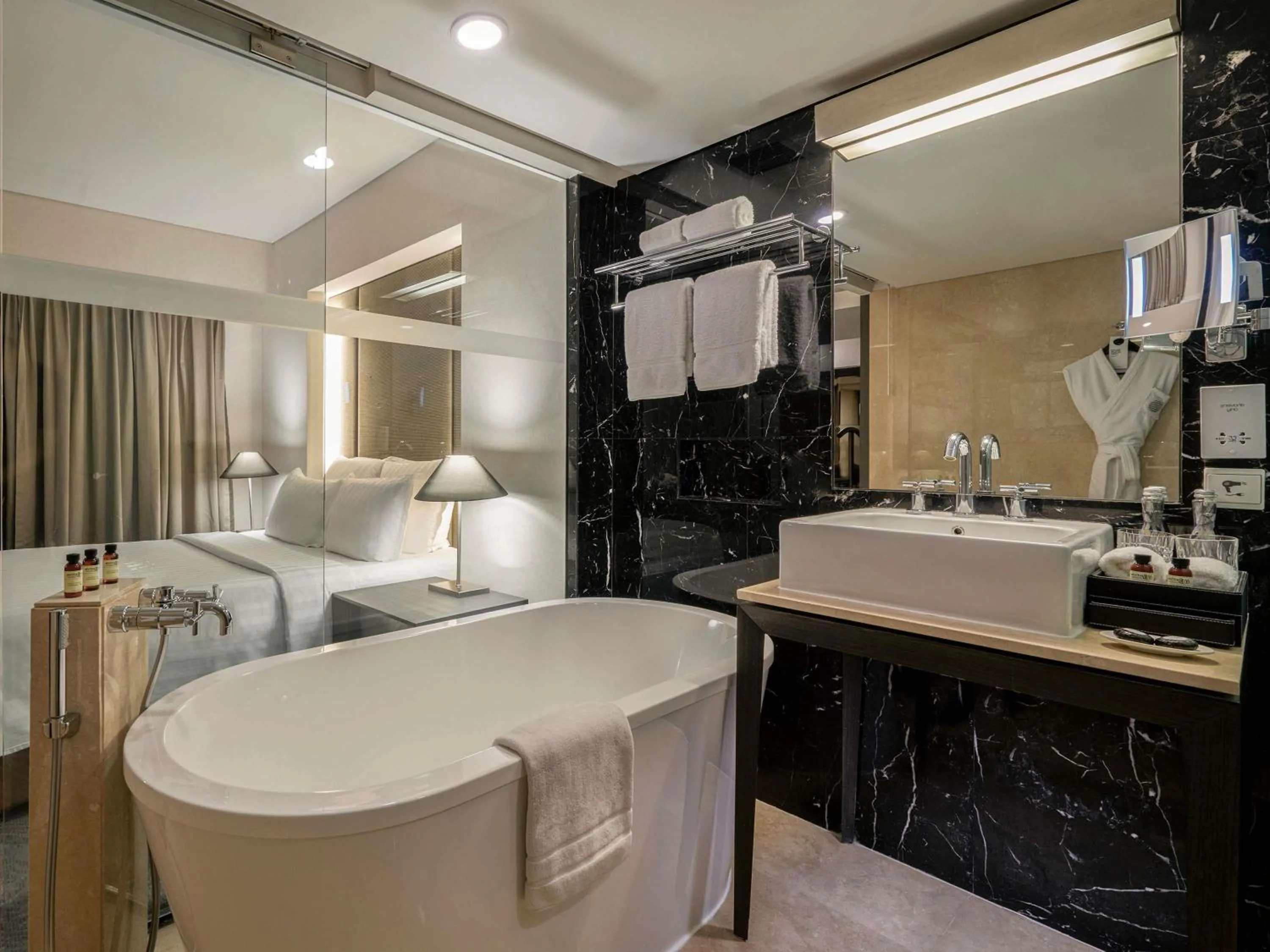 Bedroom in Pullman Jakarta Indonesia