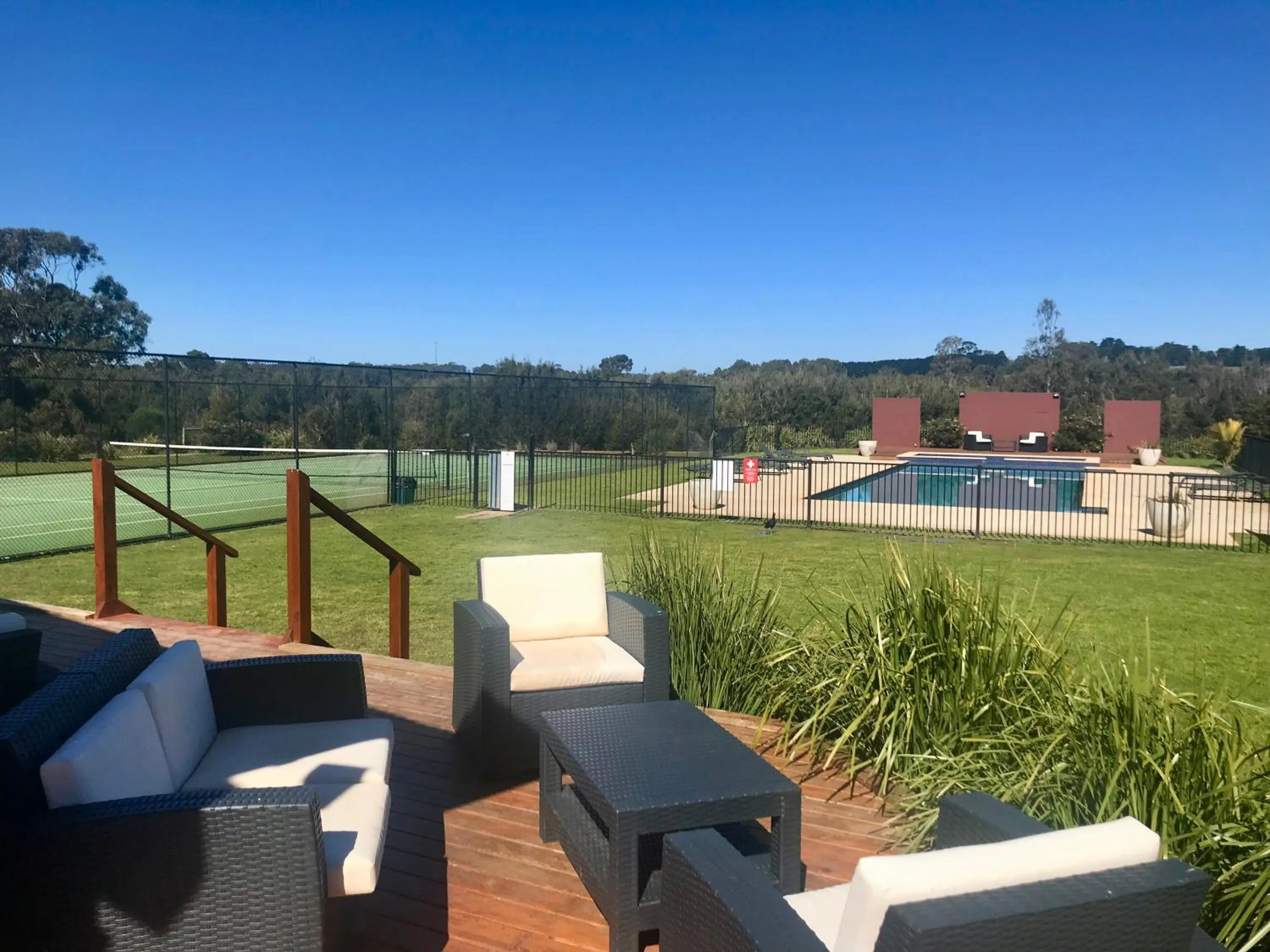 Patio in The Nature Resort Villas Ramada Resort