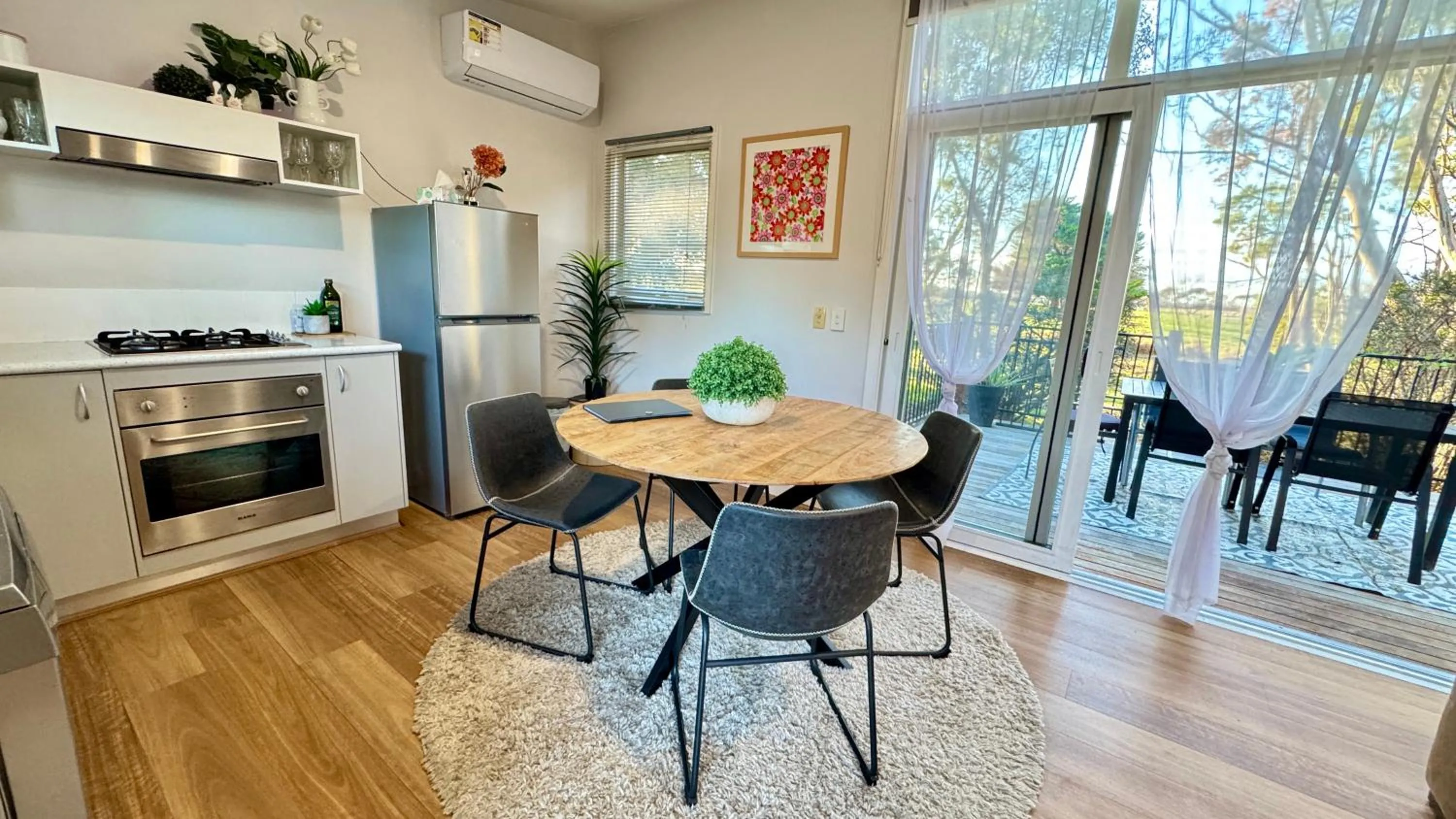 Patio in The Nature Resort Villas Ramada Resort