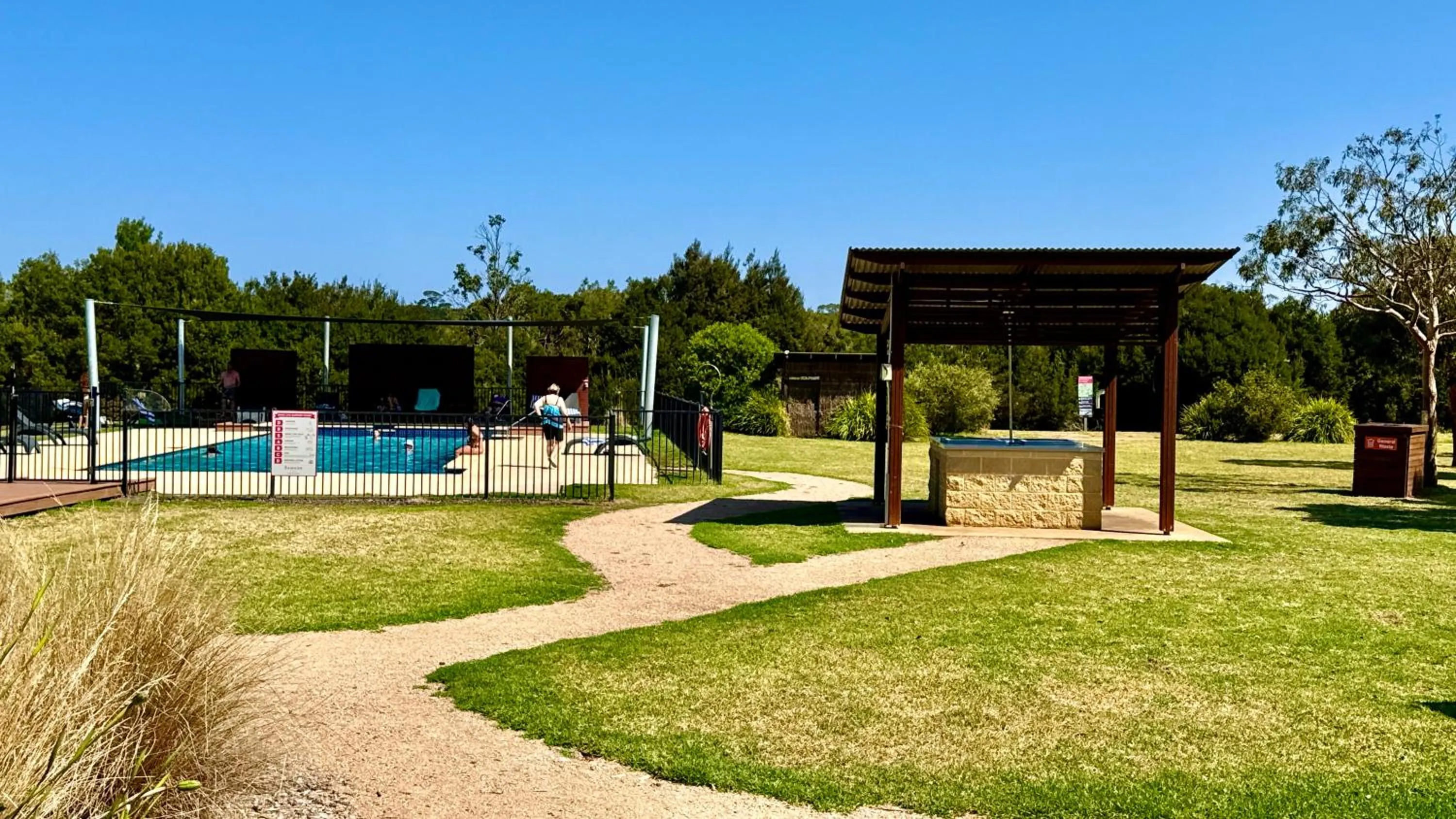 BBQ facilities in The Nature Resort Villas Ramada Resort