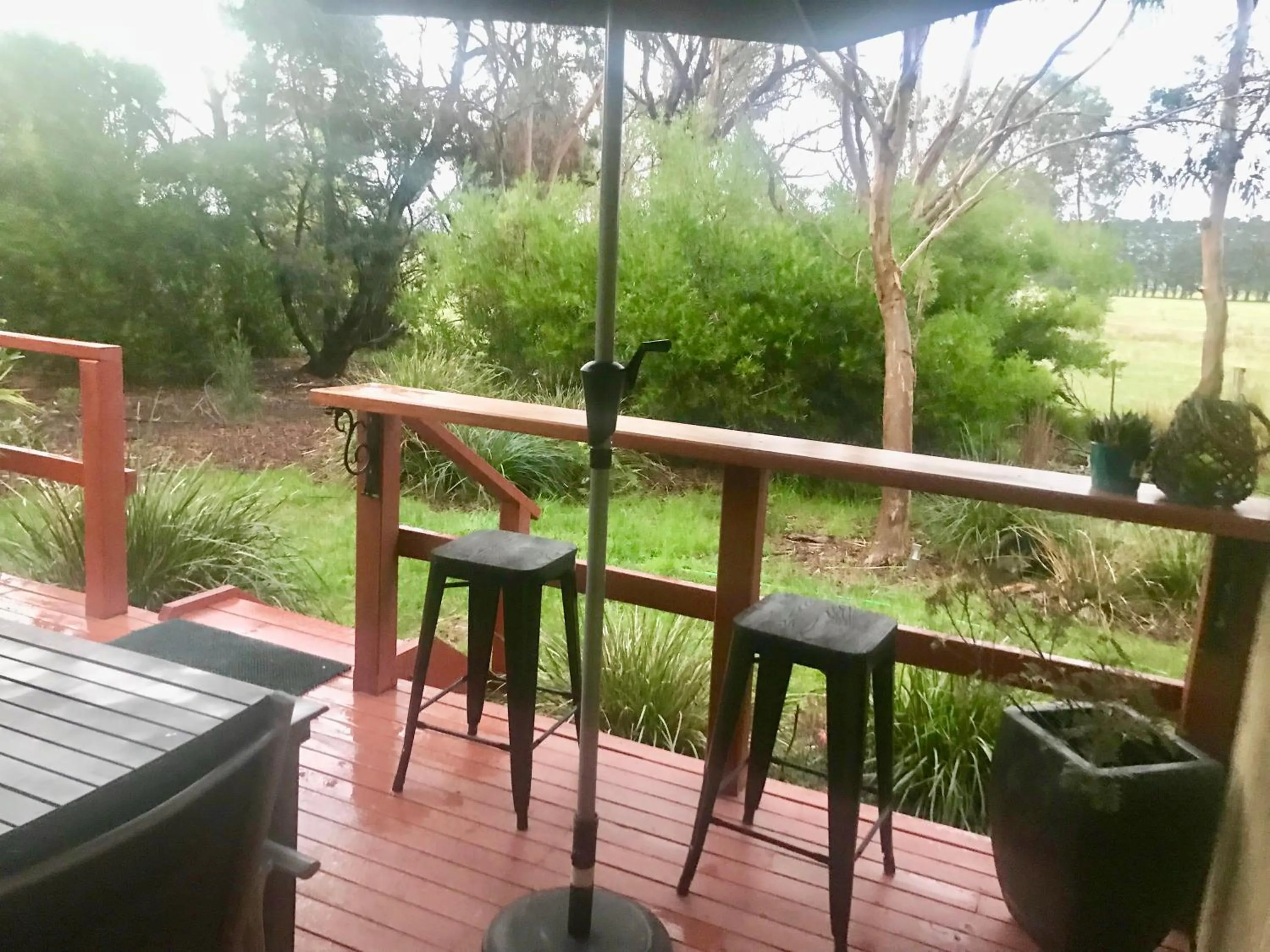 Patio in The Nature Resort Villas Ramada Resort