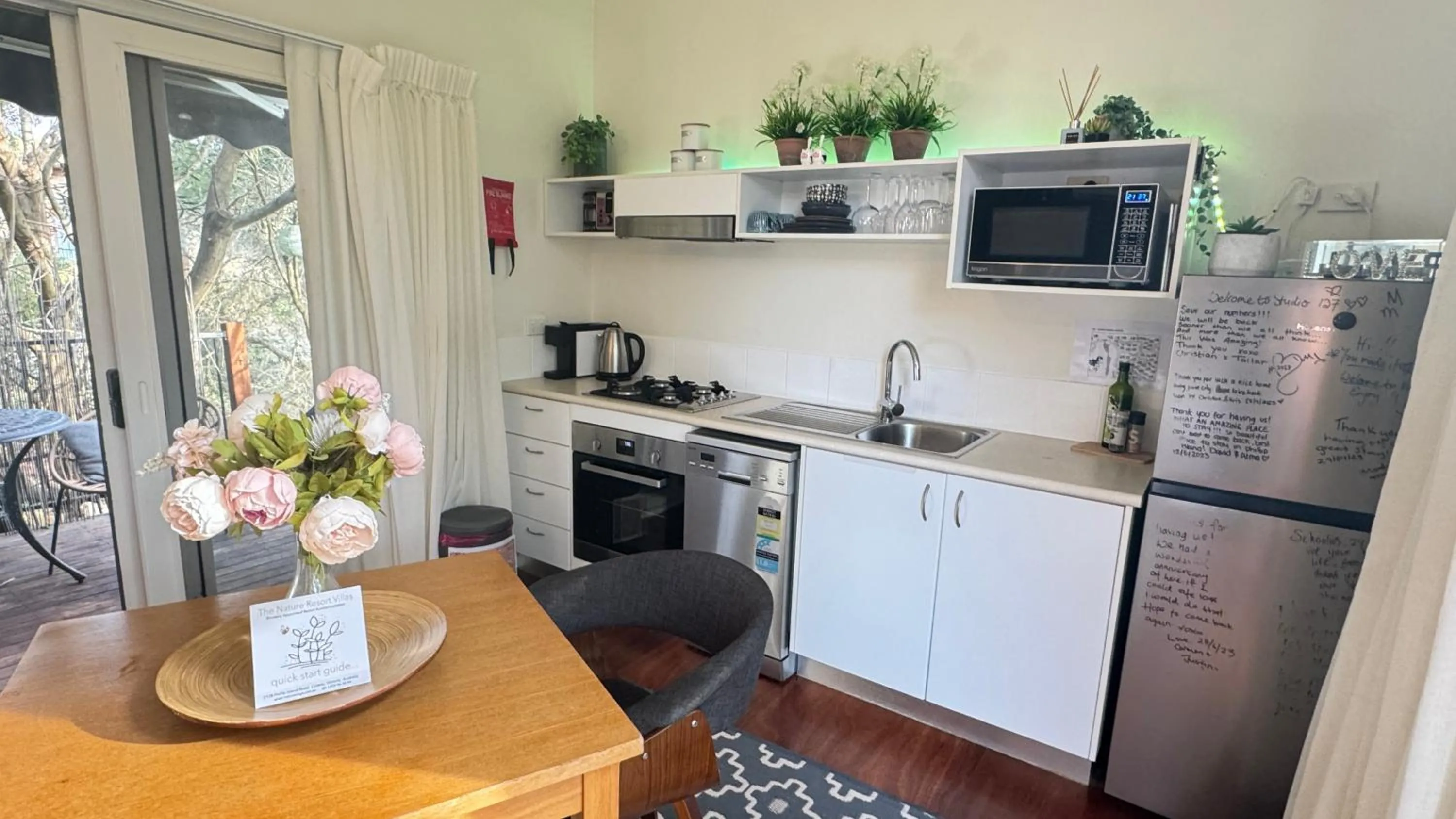 Kitchen or kitchenette in The Nature Resort Villas Ramada Resort