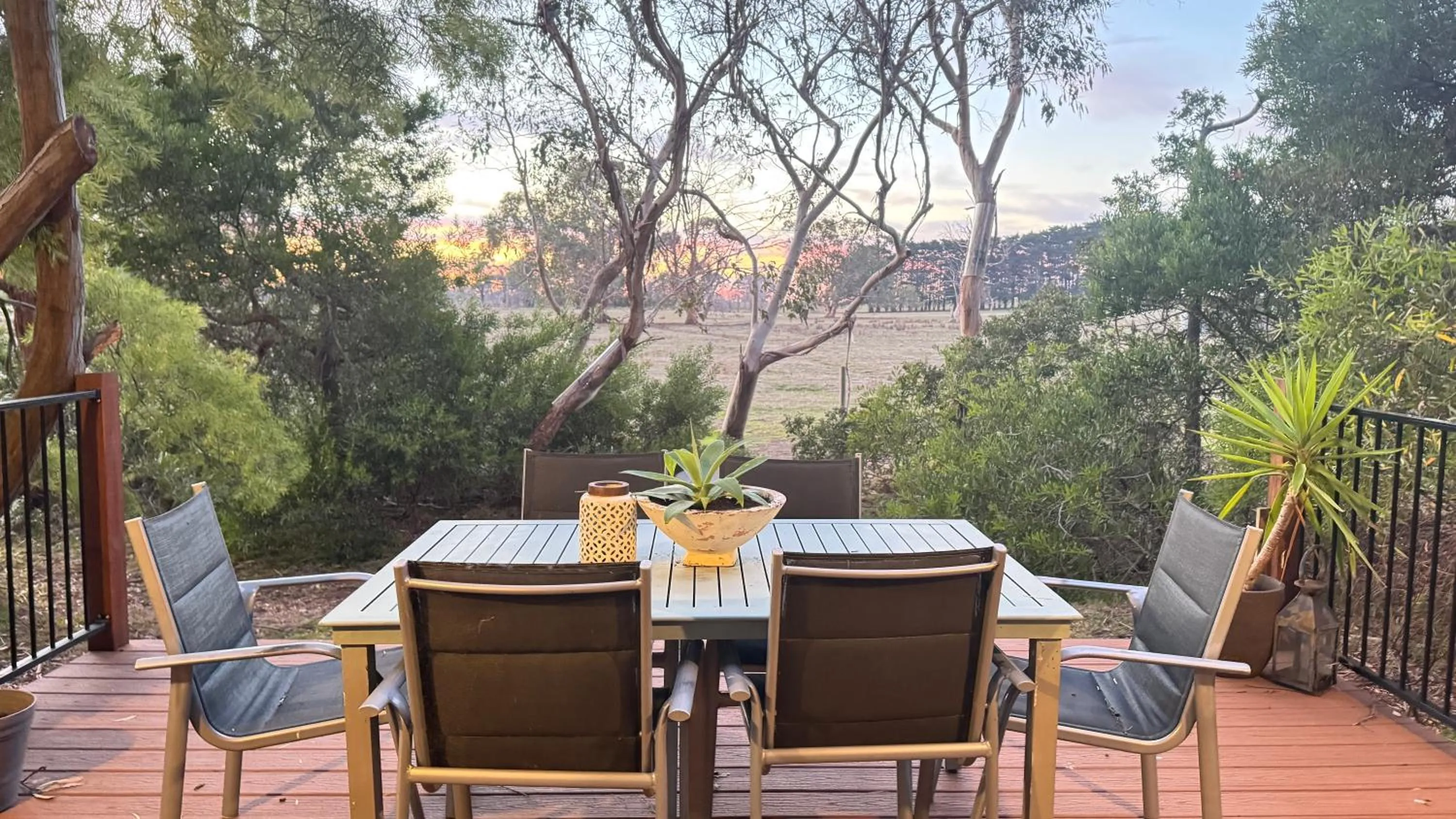 Patio in The Nature Resort Villas Ramada Resort