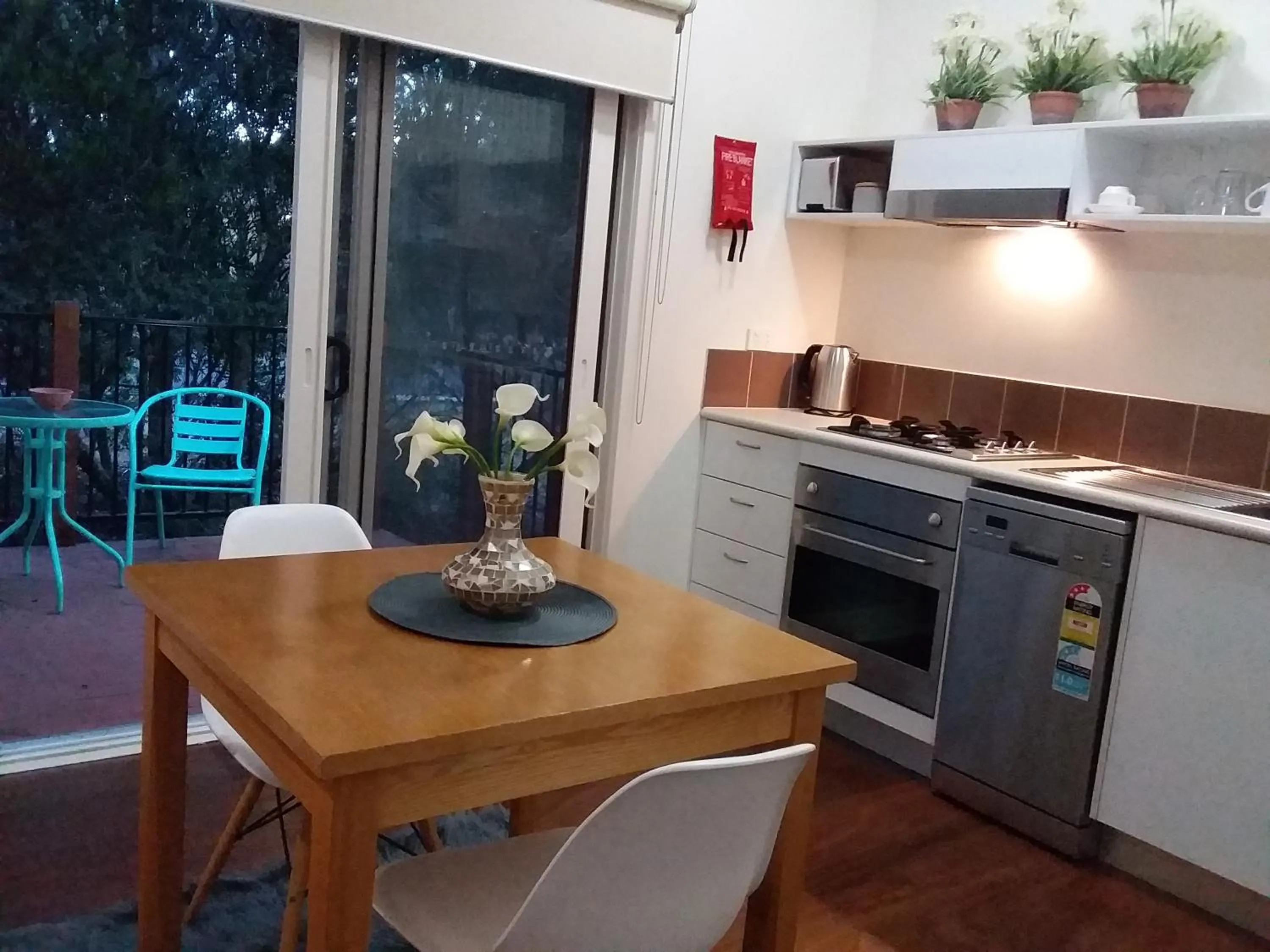 Patio in The Nature Resort Villas Ramada Resort