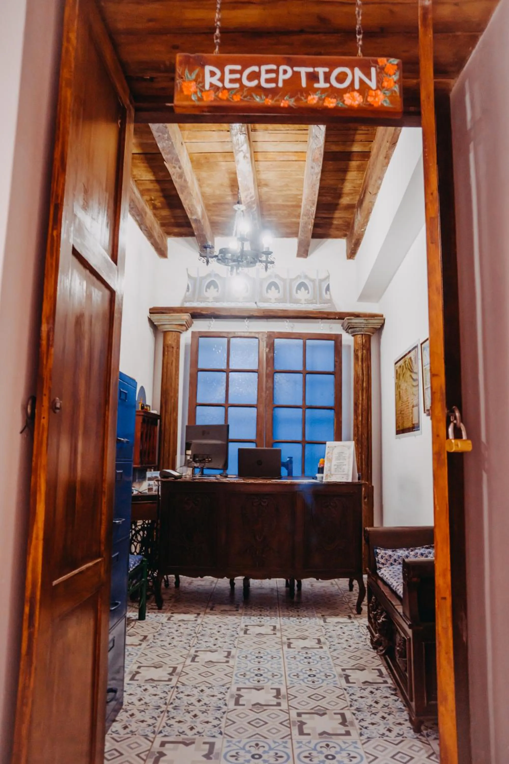 Lobby or reception in Hotel Casa Alquimia