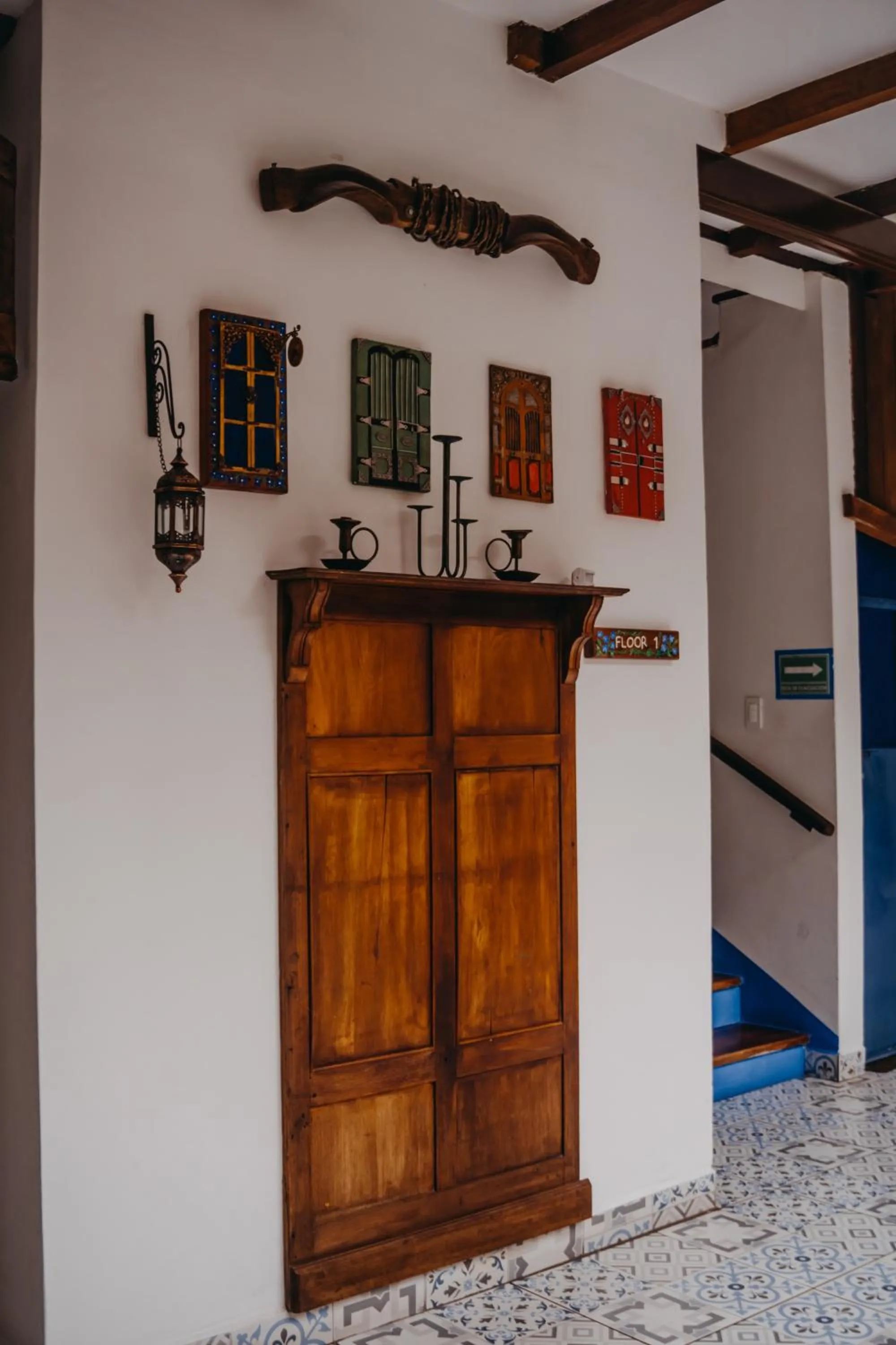 Kitchen or kitchenette in Hotel Casa Alquimia