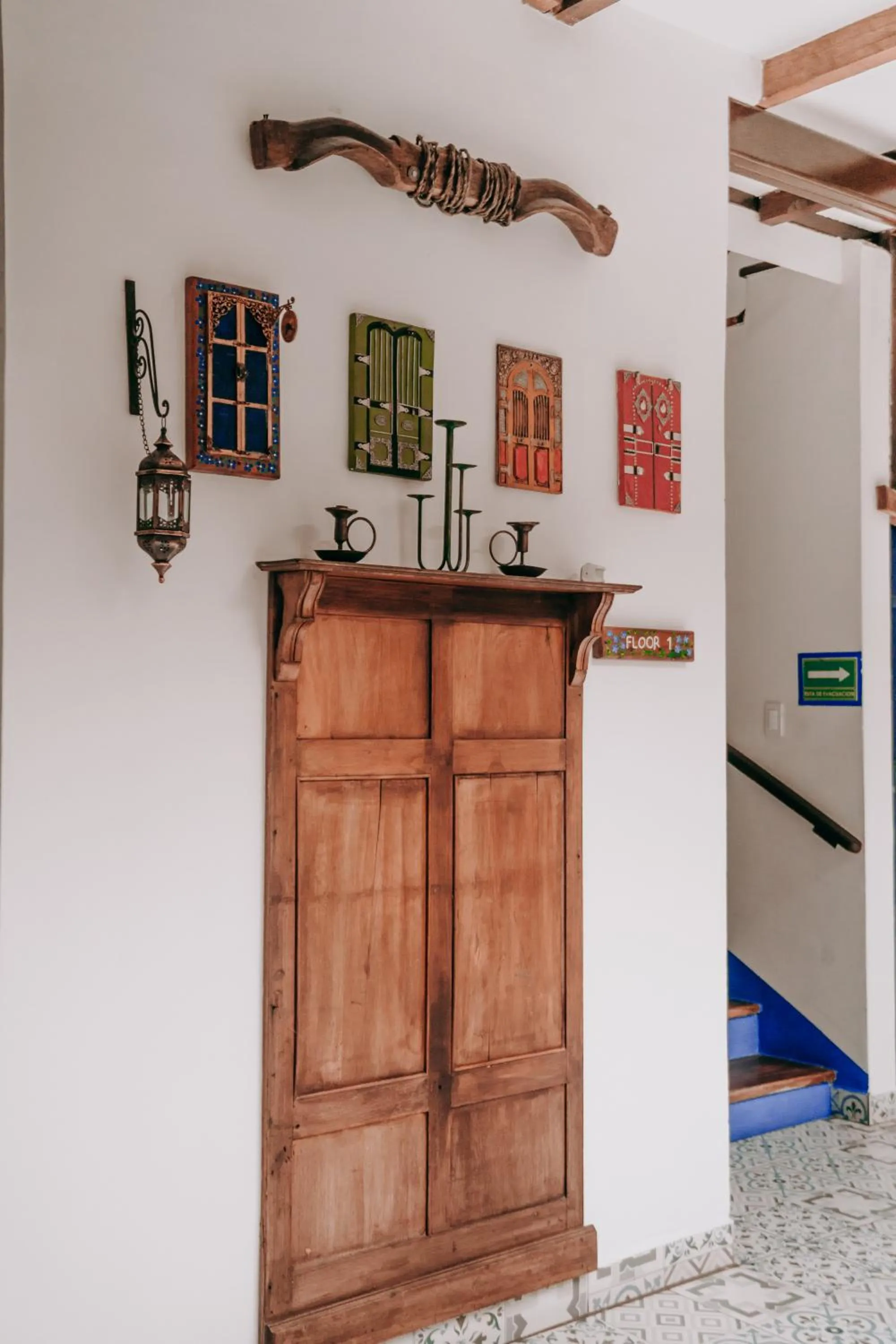Kitchen or kitchenette in Hotel Casa Alquimia