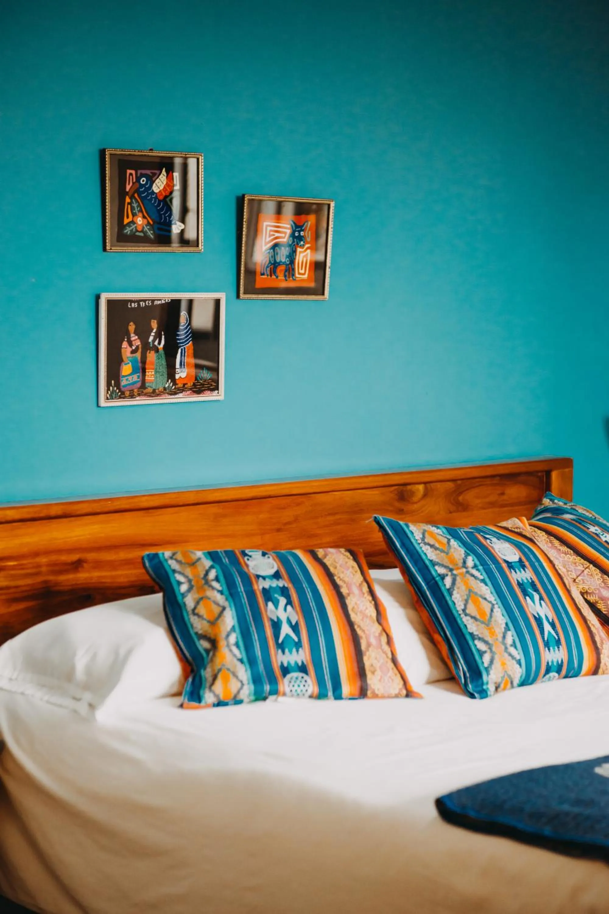 Bed in Hotel Casa Alquimia