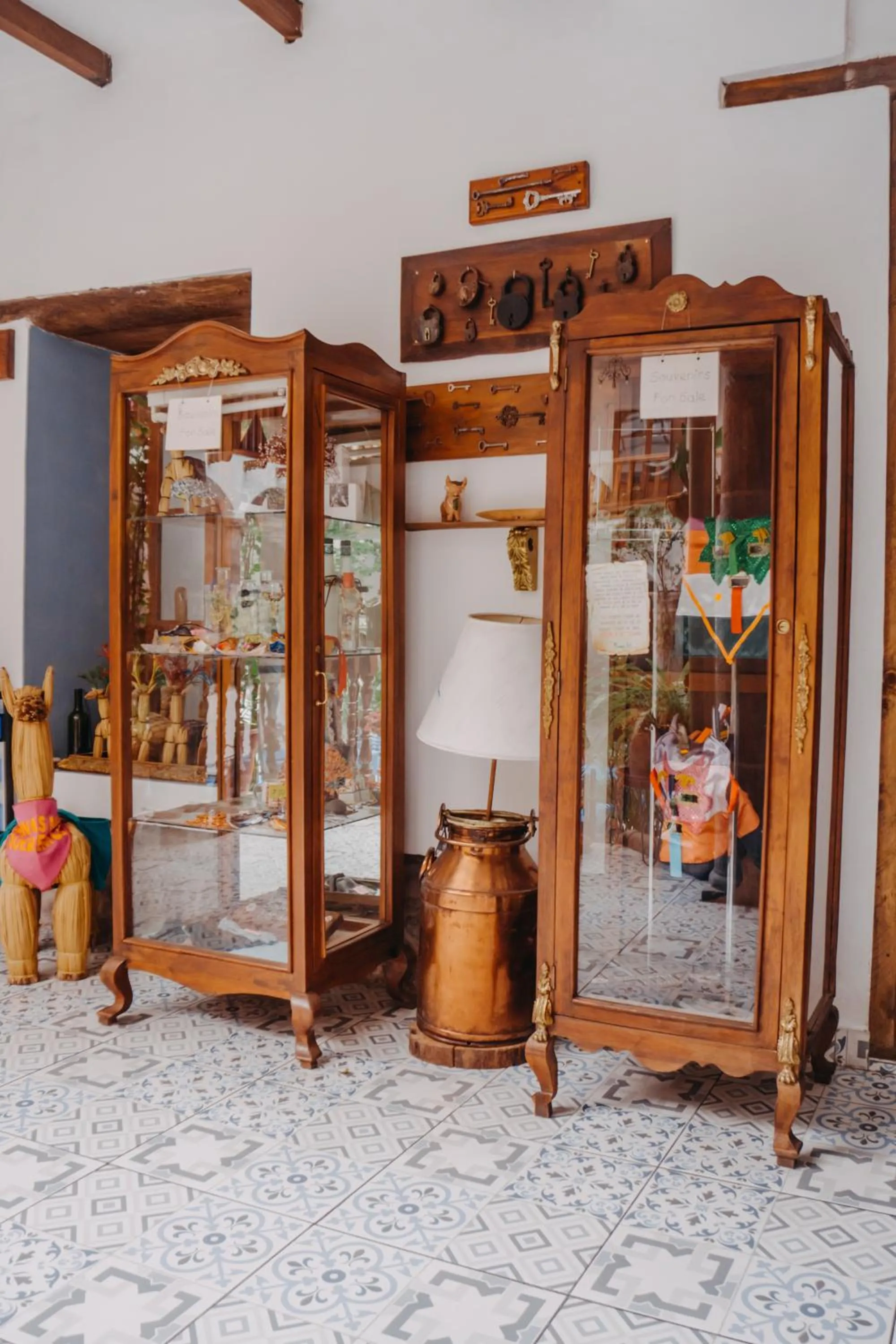 wardrobe in Hotel Casa Alquimia