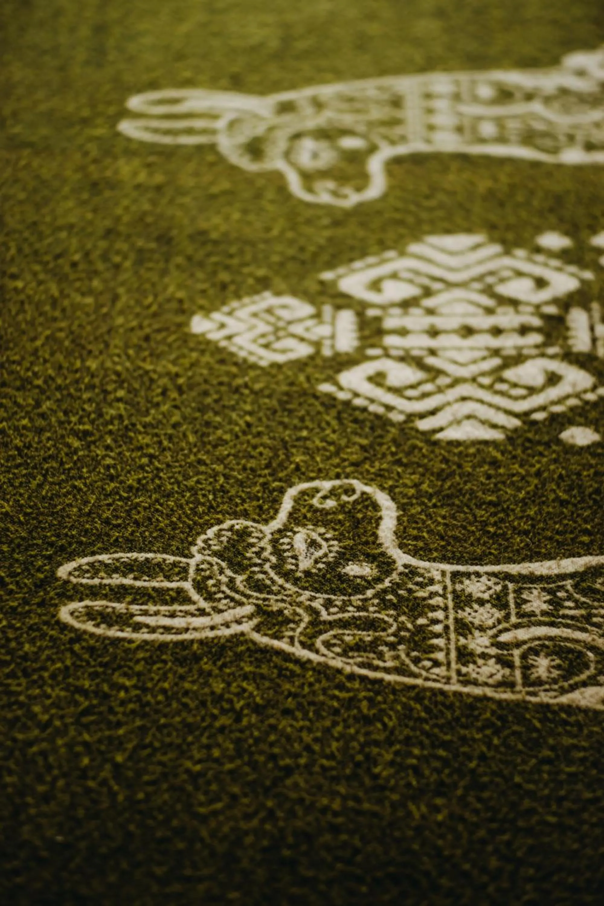 Decorative detail in Hotel Casa Alquimia