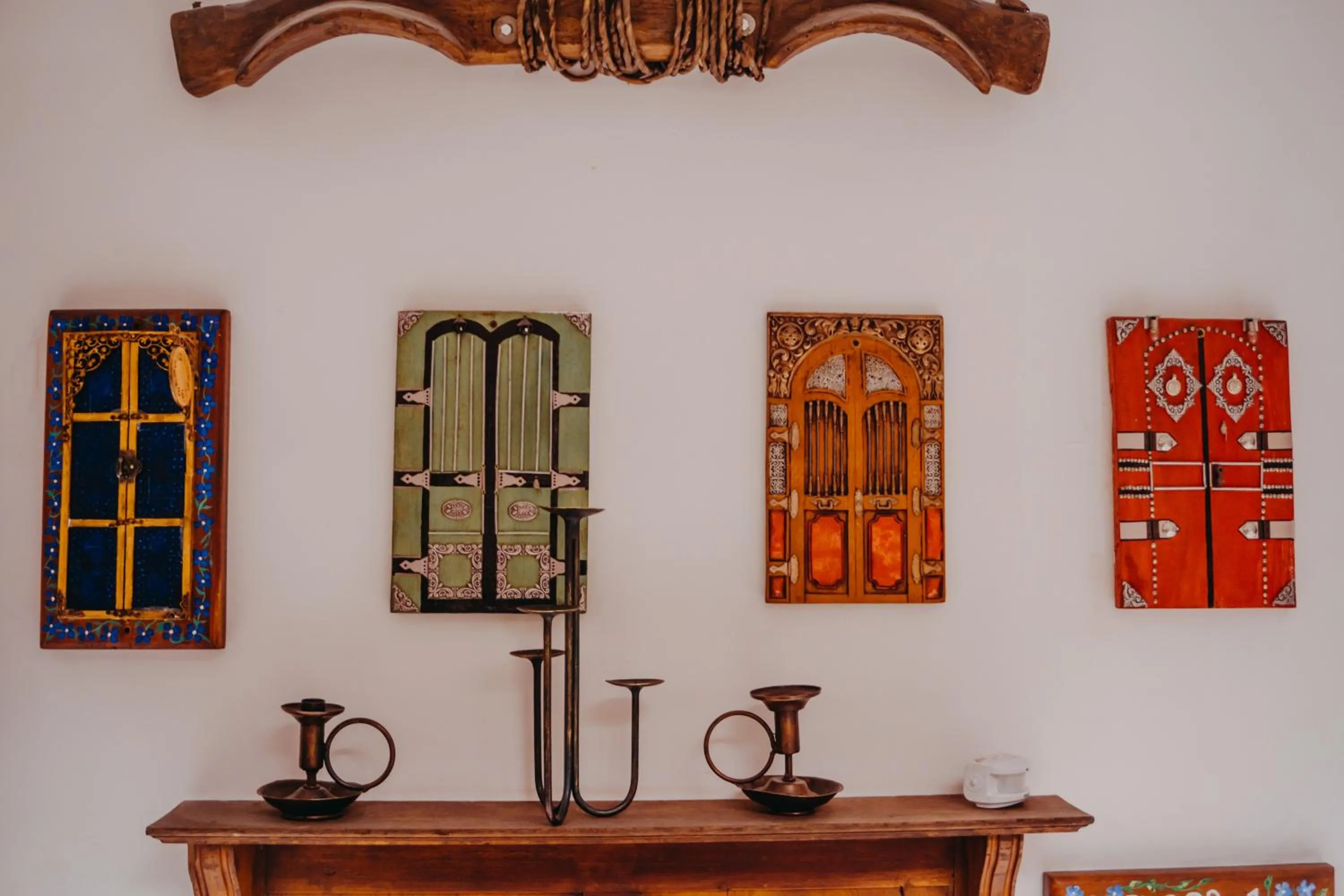 Decorative detail in Hotel Casa Alquimia