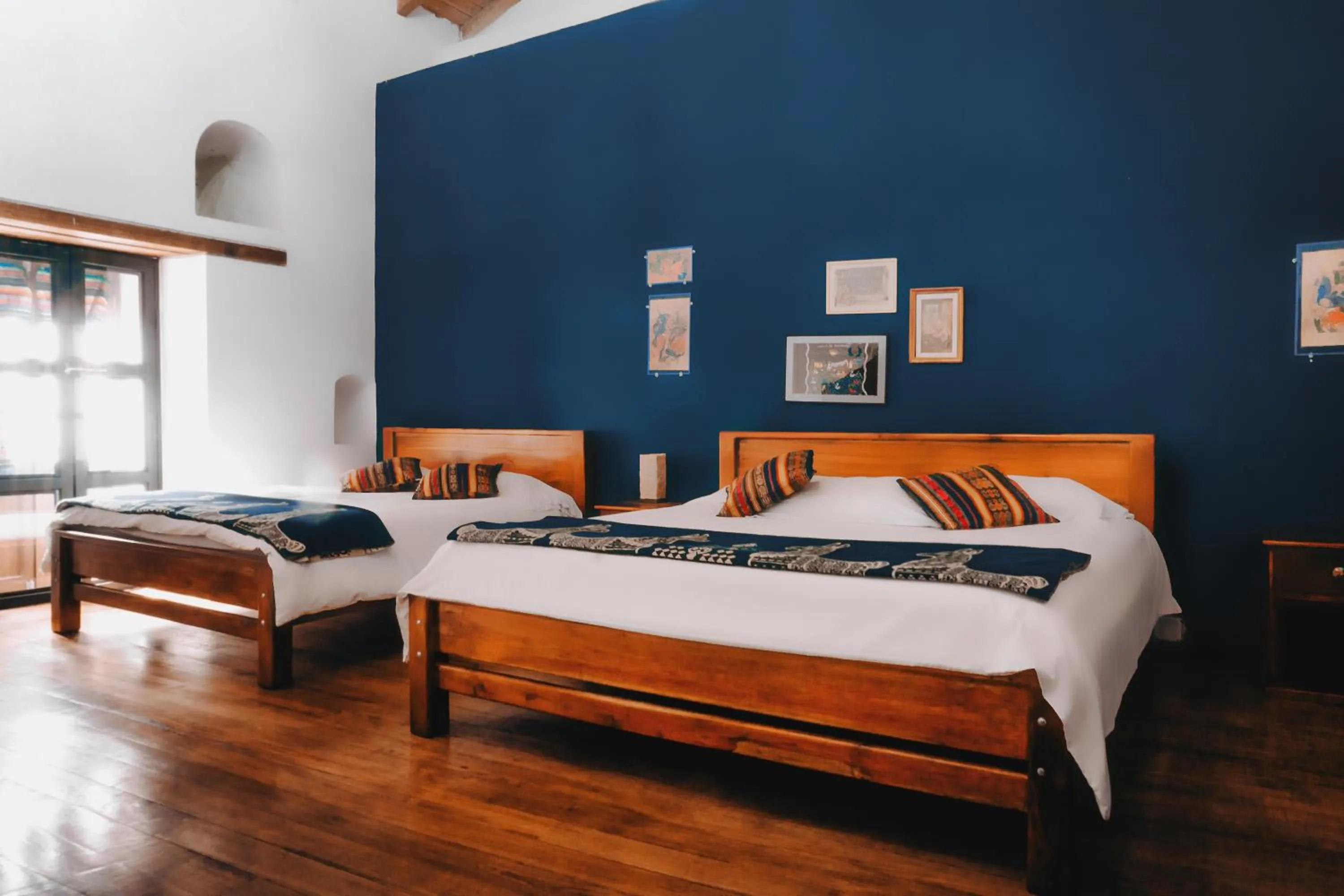 Bed in Hotel Casa Alquimia