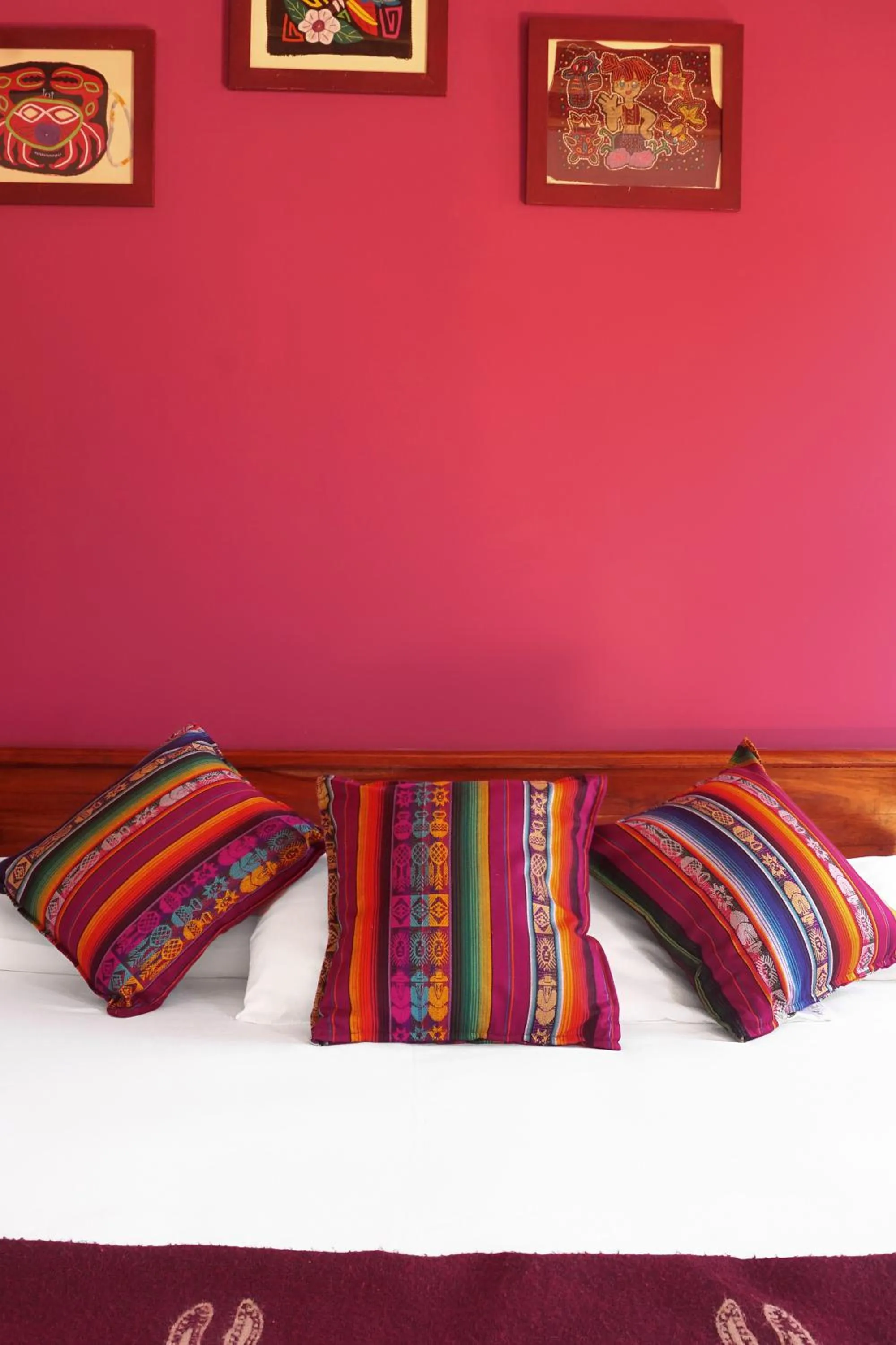 Bed in Hotel Casa Alquimia