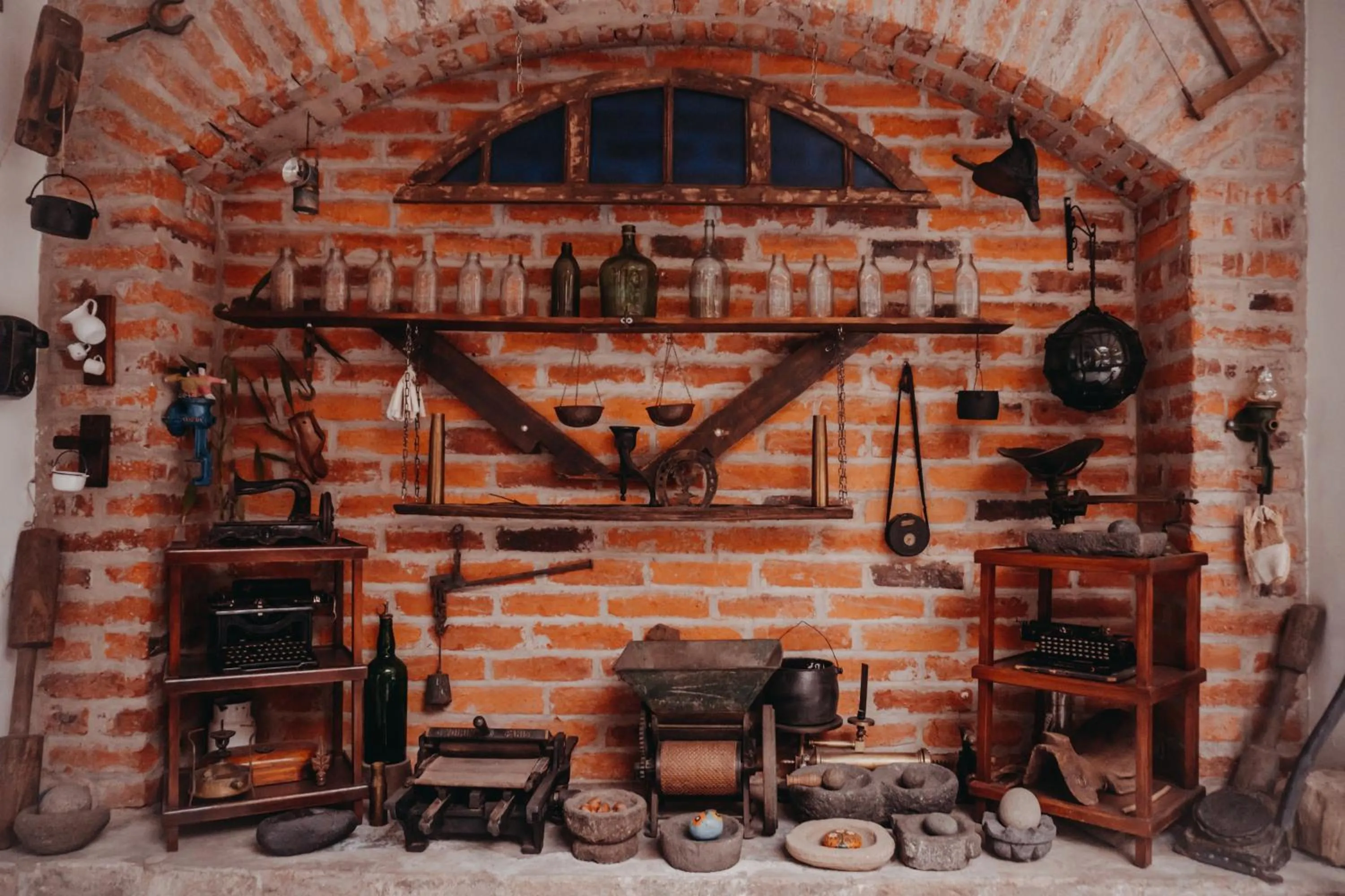 Decorative detail in Hotel Casa Alquimia