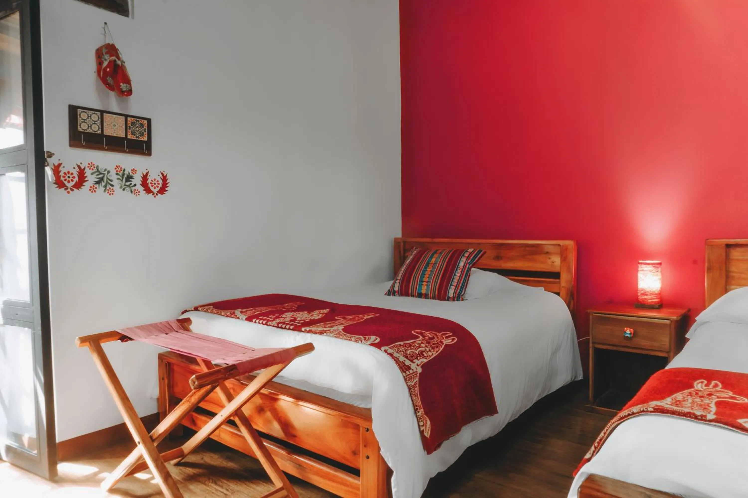 Bed in Hotel Casa Alquimia