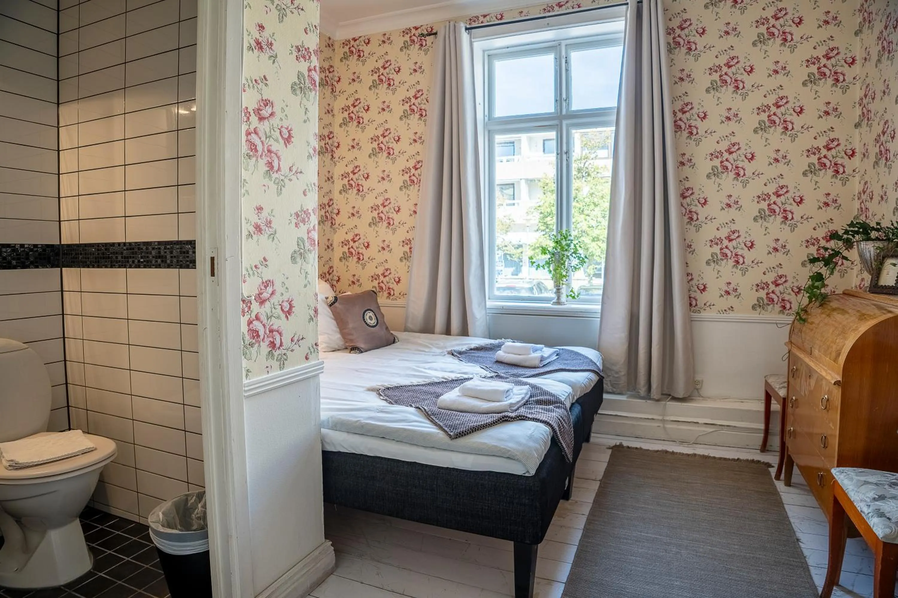 Bed in Grand Hotel Lysekil