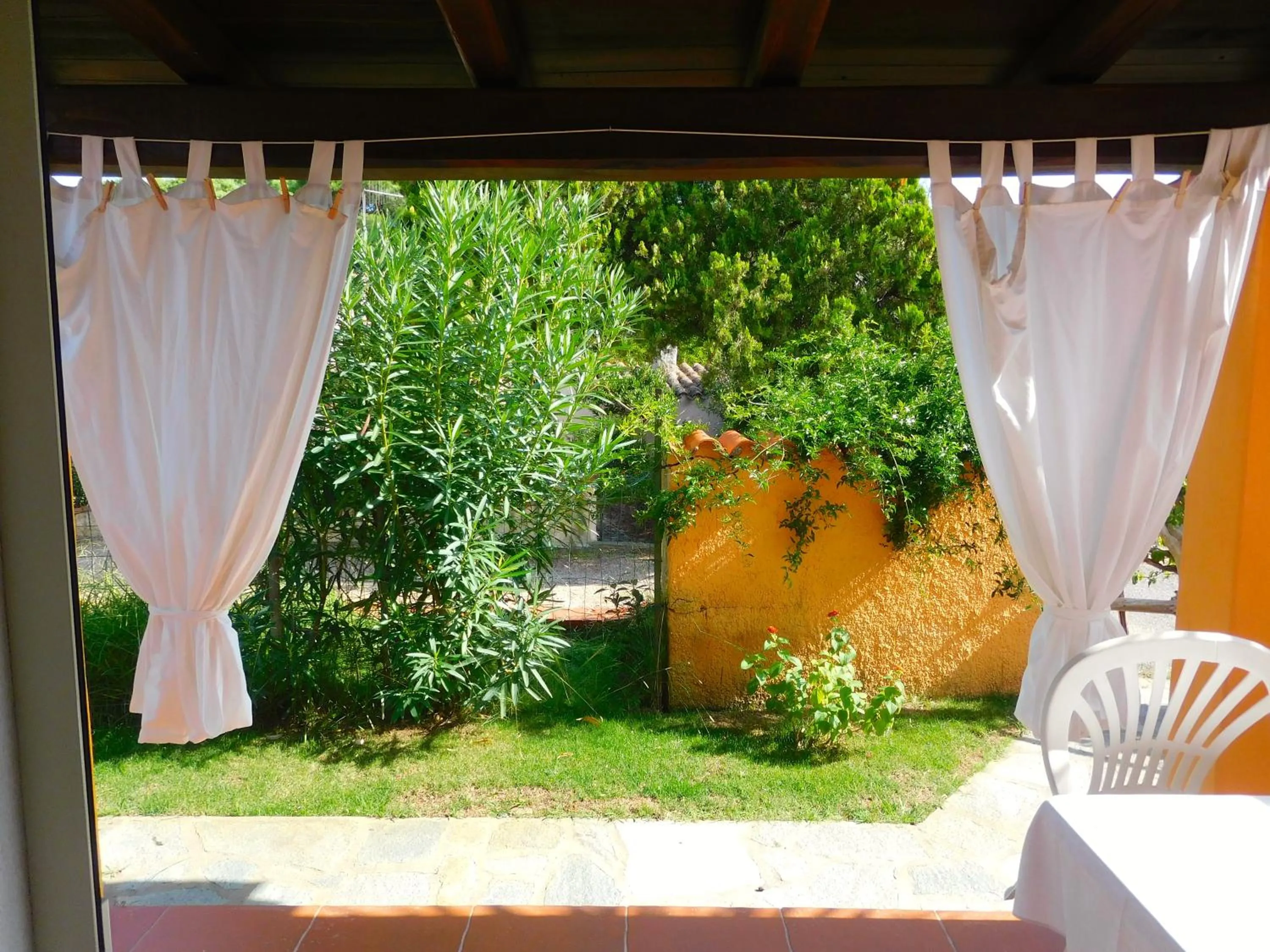 Garden view in Residence La Pineta