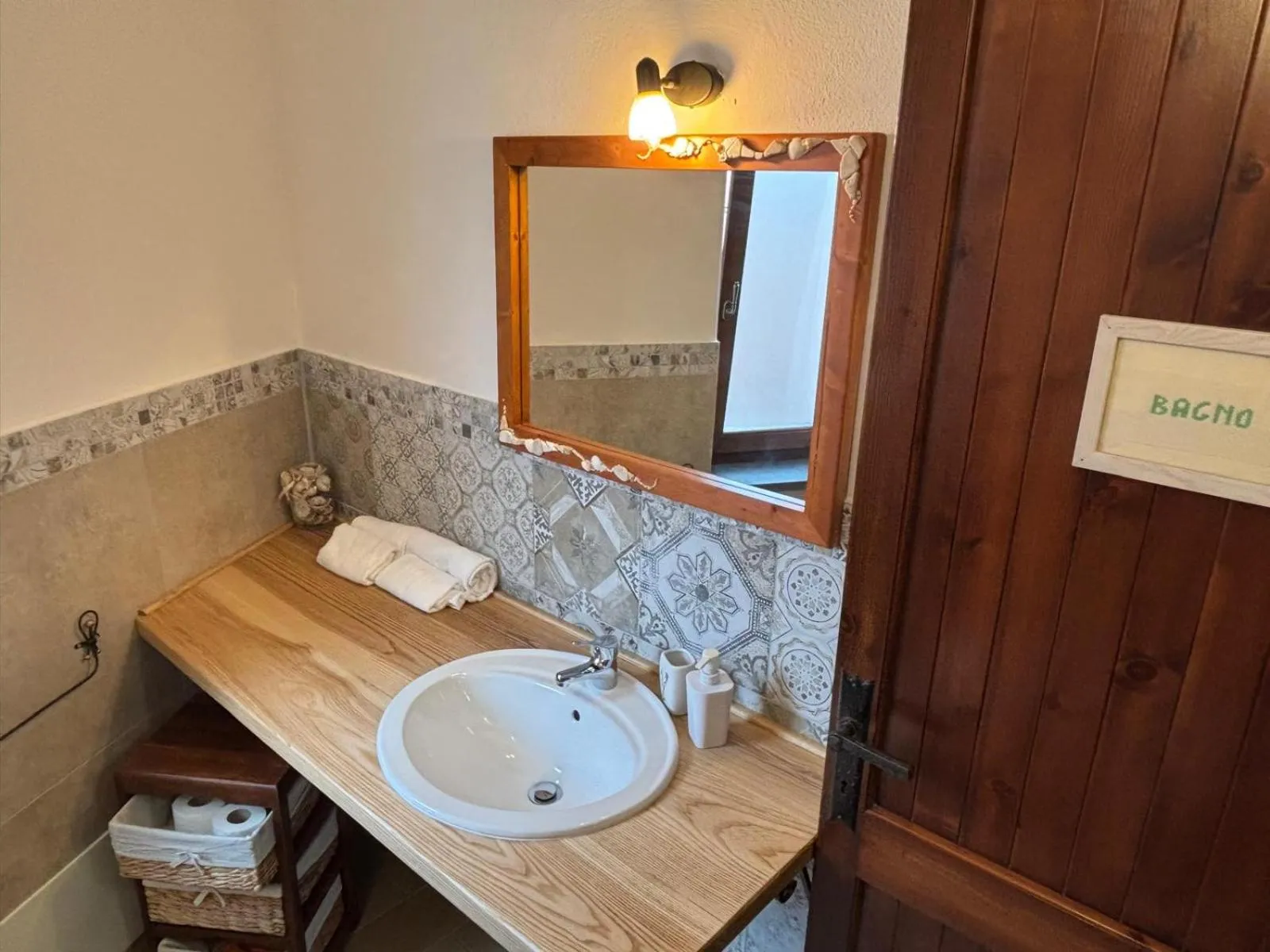 Bathroom in B&B Casa Doria